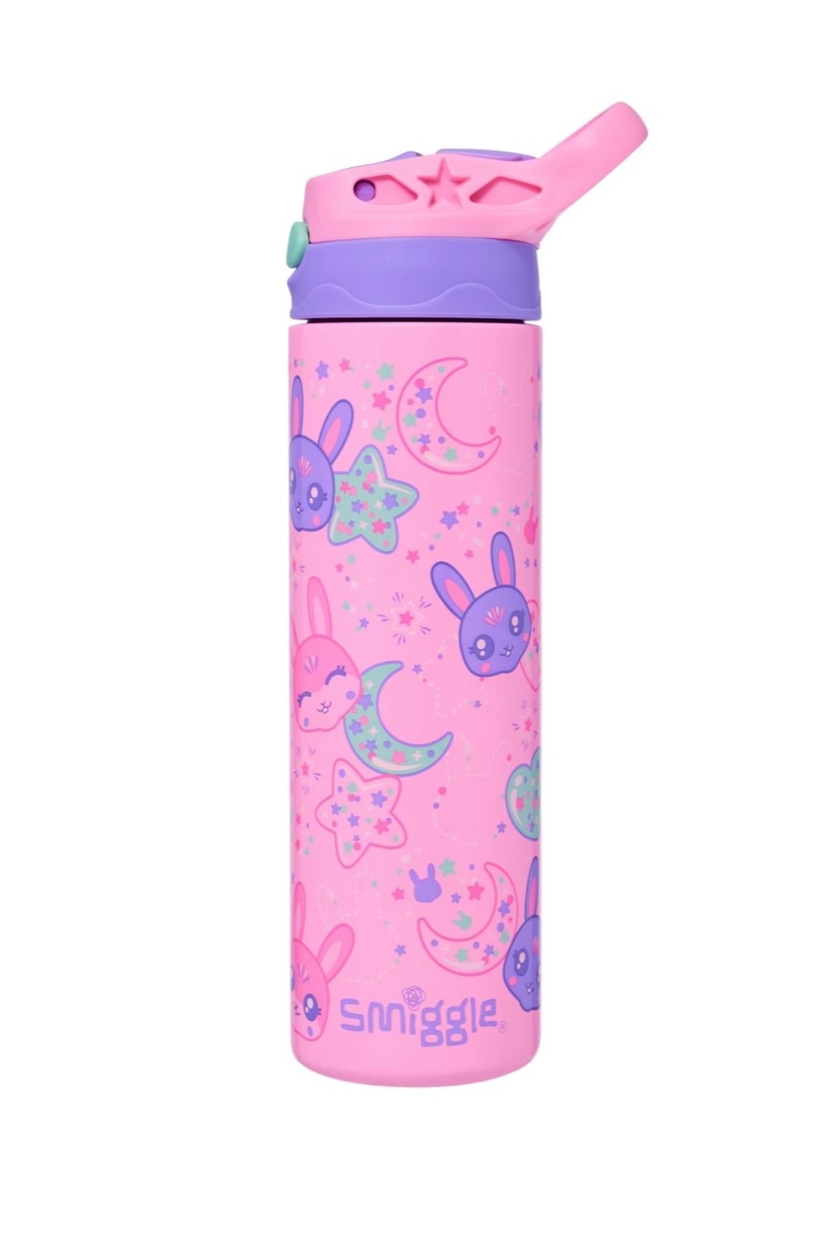 SMIGGLE All Stars Paslanmaz Çelik Suluk 520 Ml