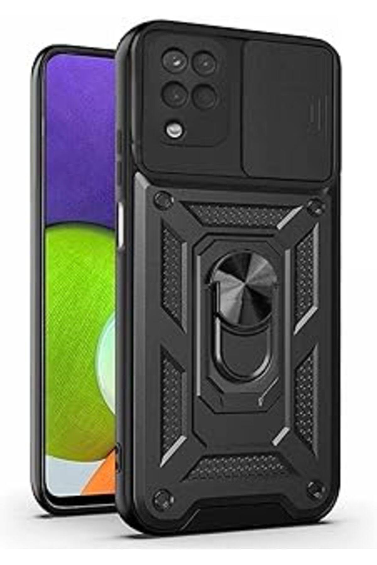 Pazarcan Microsonic Galaxy M22 Kılıf Impact Resistant Siyah [Galaxy M22 Ile Uyumlu Kılıf - Siyah]