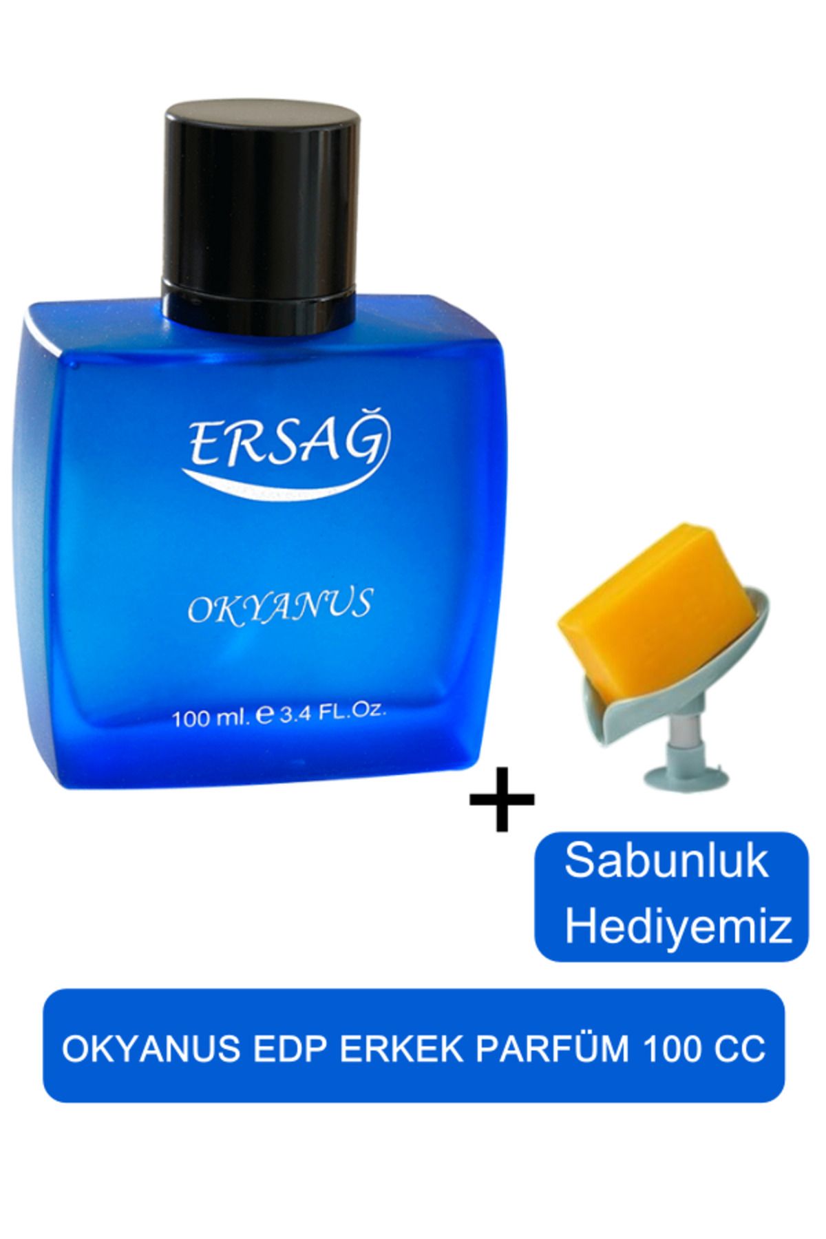 Ersağ Okyanus Erkek Parfüm 100cc - Sabunluk Hediyemiz 1007-05