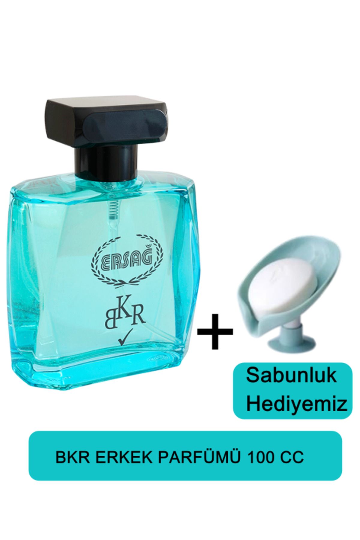 Ersağ BKR Erkek Parfüm 100cc - Sabunluk Hediyemiz 1008-02