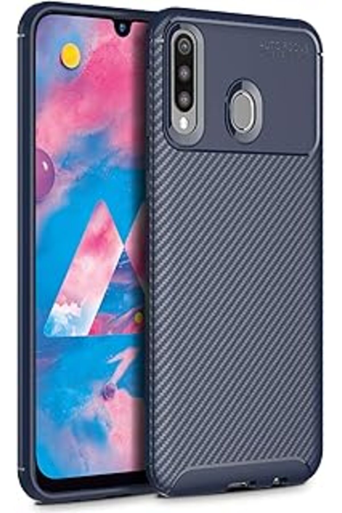 Pazarcan Microsonic Galaxy M30 Kılıf Legion Series Lacivert [Galaxy M30 Ile Uyumlu Kılıf - Lacivert]