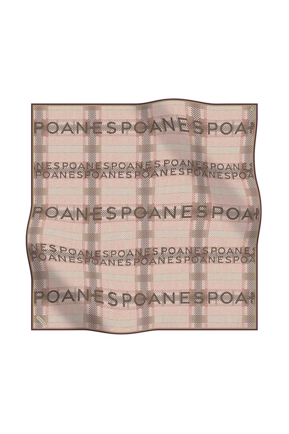 Poanes Poane İpek Twill Eşarp
