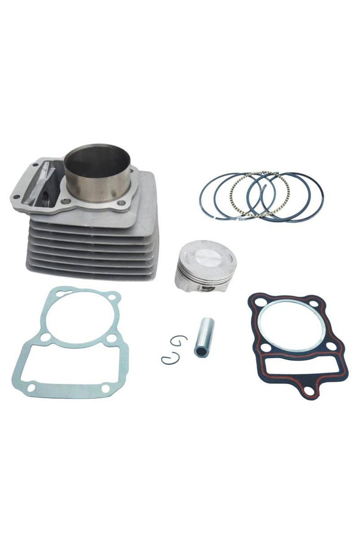 ArMotors CG 250 ( 65,50 mm ) Motorsiklet Silindir Kit Set ( Piston - Sekman Set ) 76mm Boy