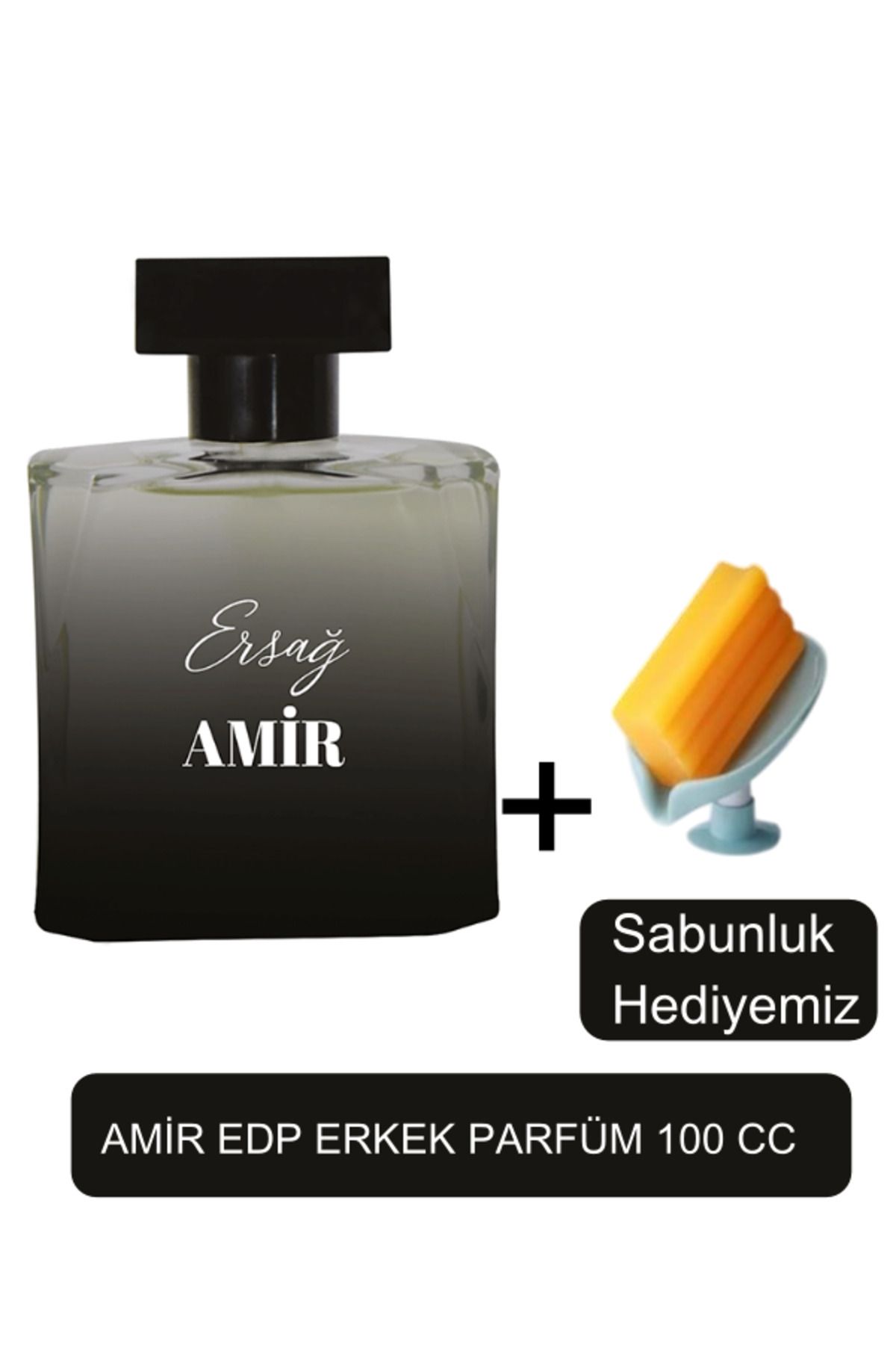 Ersağ Amir Erkek Parfüm 100cc - Sabunluk Hediyemiz 1009-02