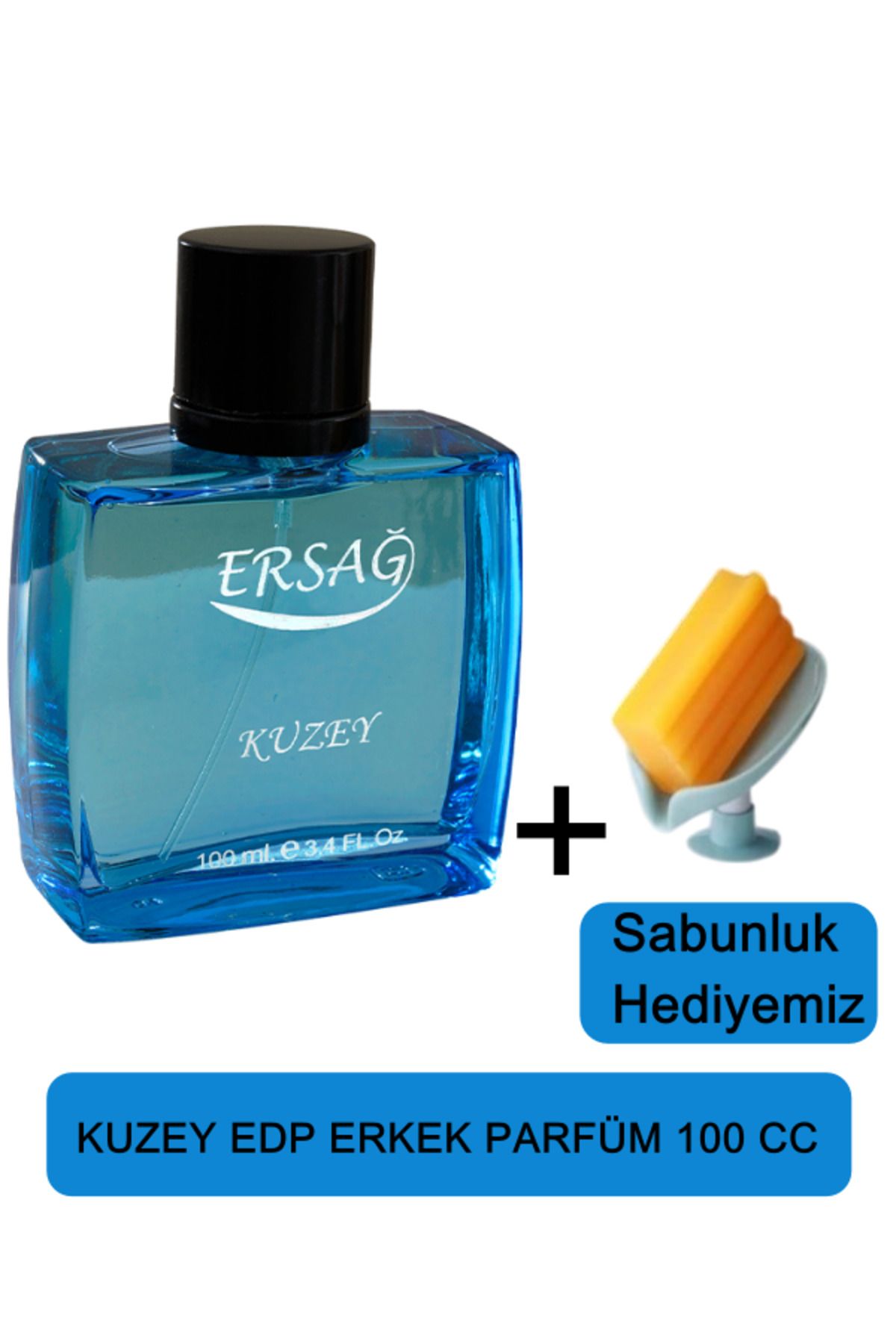 Ersağ Kuzey Erkek Parfüm 100cc - Sabunluk Hediyemiz 1002-06