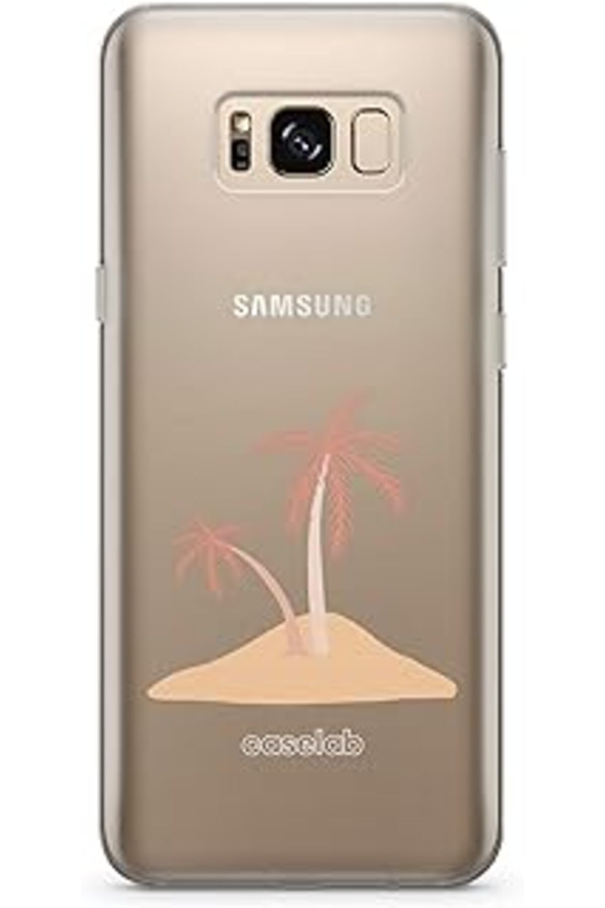Pazarcan Caseslab S8 Plus Şeffaf Telefon Kılıfı - Lonely
