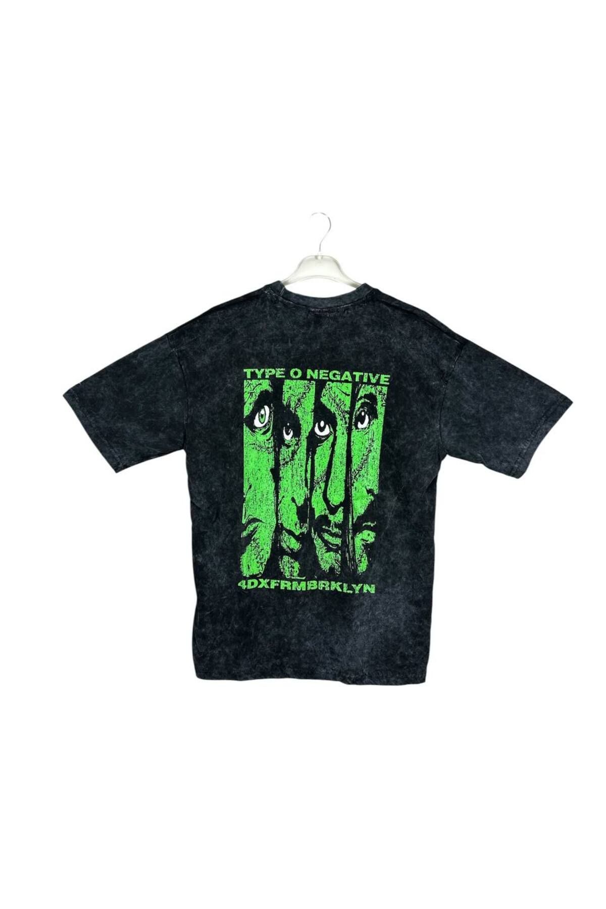 Lucky Boy Type O Negative Faces Vintage T-Shirt