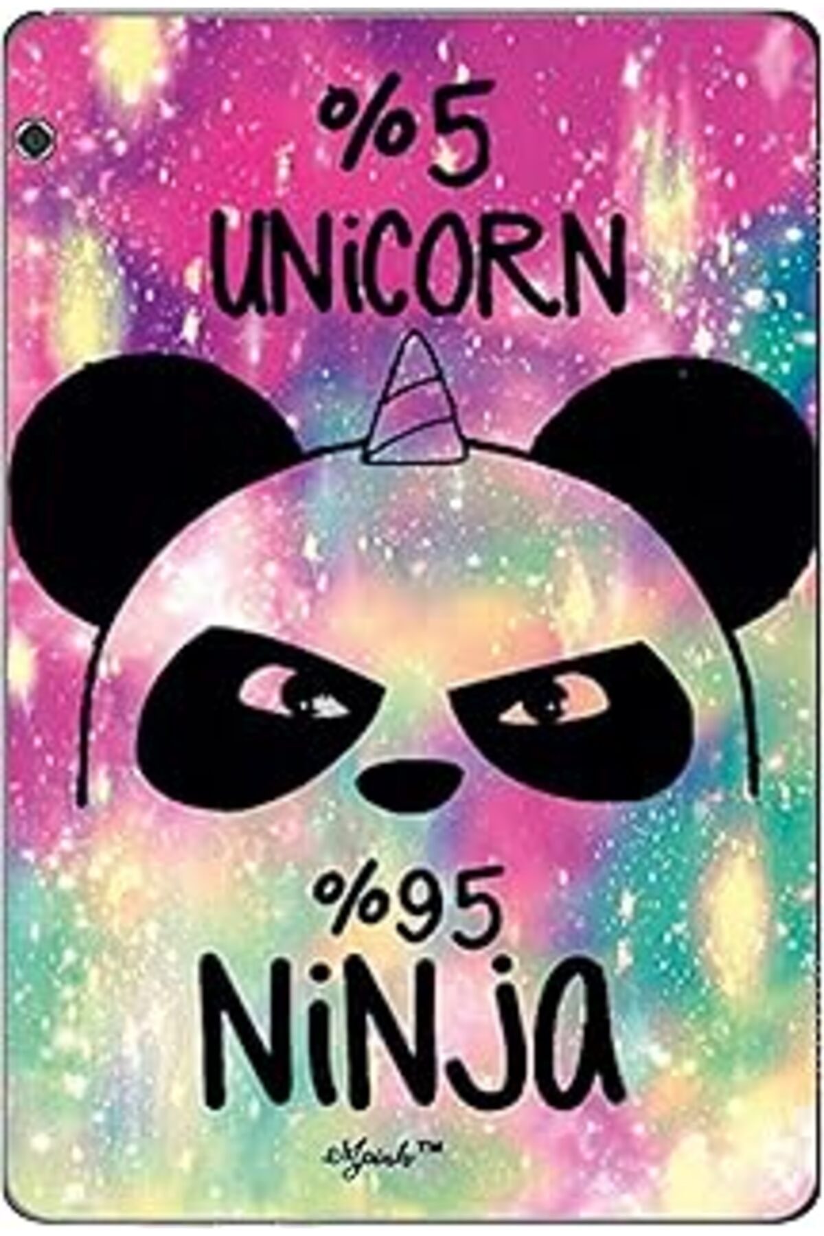 Pazarcan Gogo Accessories Huawei T5 10 Kılıf 10.1 Inç %5 Unicorn Silikon Baskılı Arka Kapak