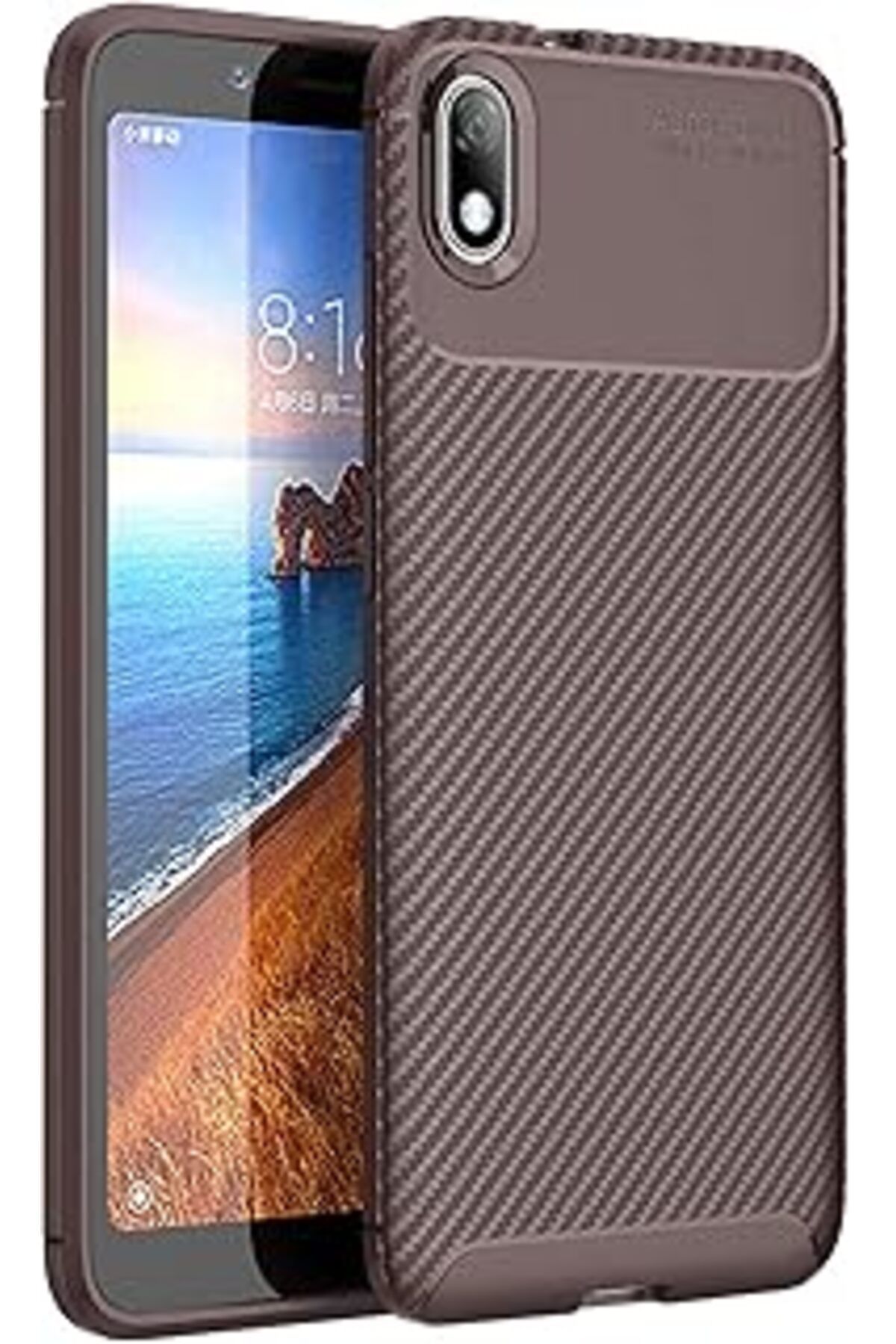 Pazarcan Microsonic Xiaomi Redmi 7a Için Kılıf Legion Series Kahverengi [redmi 7a Ile Uyumlu Kılıf - Kahvere