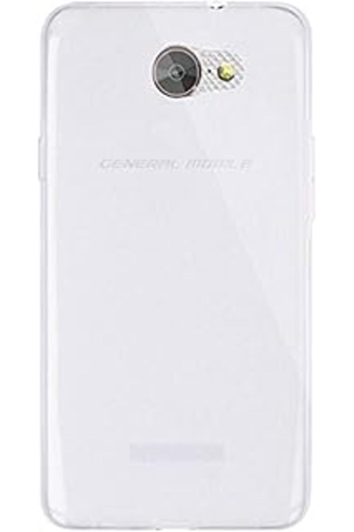 Pazarcan Microsonic 12686 General Mobile Gm6 Kılıf Transparent Soft, Beyaz