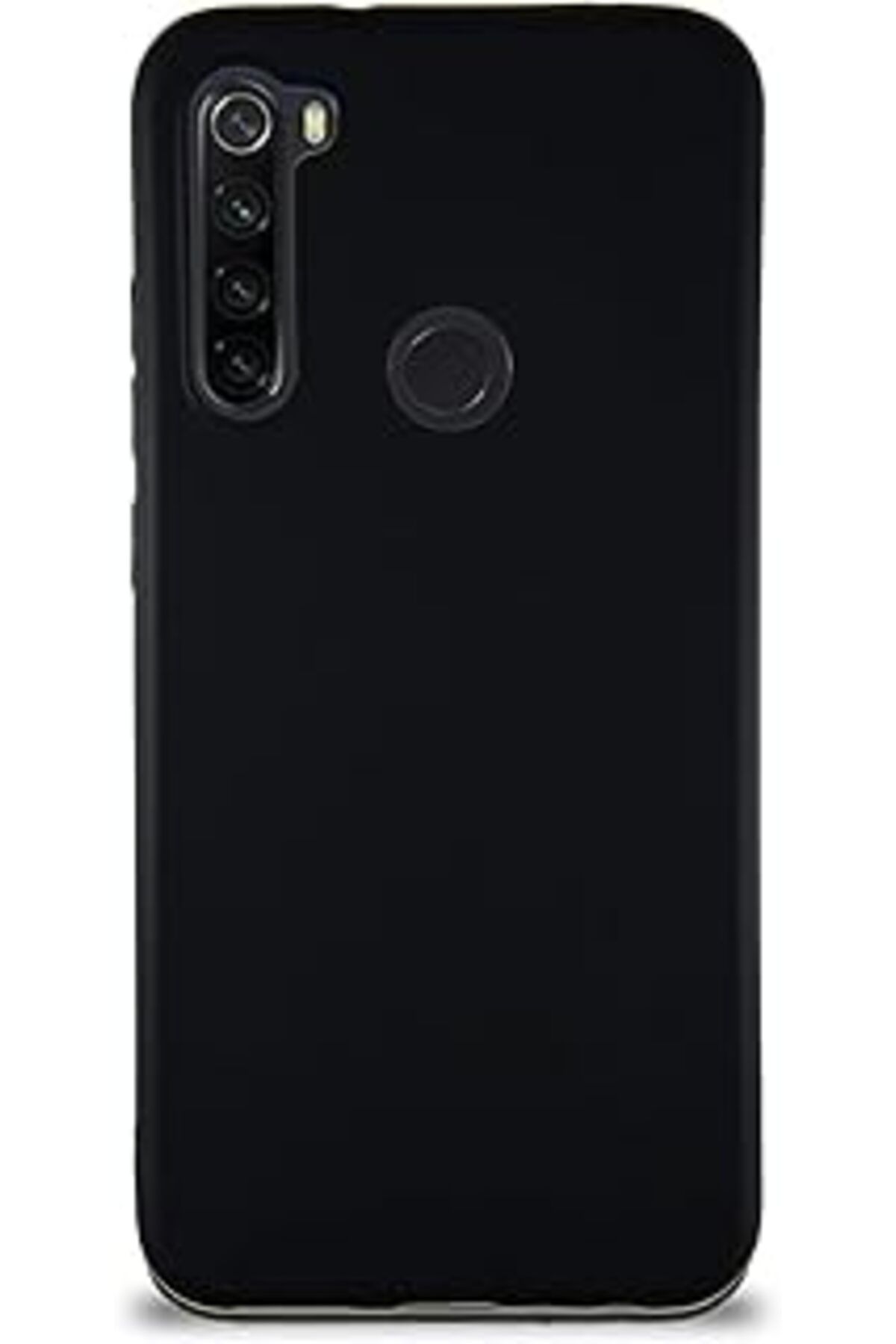 Karachil Kzy İletişim Xiaomi Redmi Note 8 Ile Uyumlu Kılıf Soft Premier Renkli Silikon Kapak - Siyah