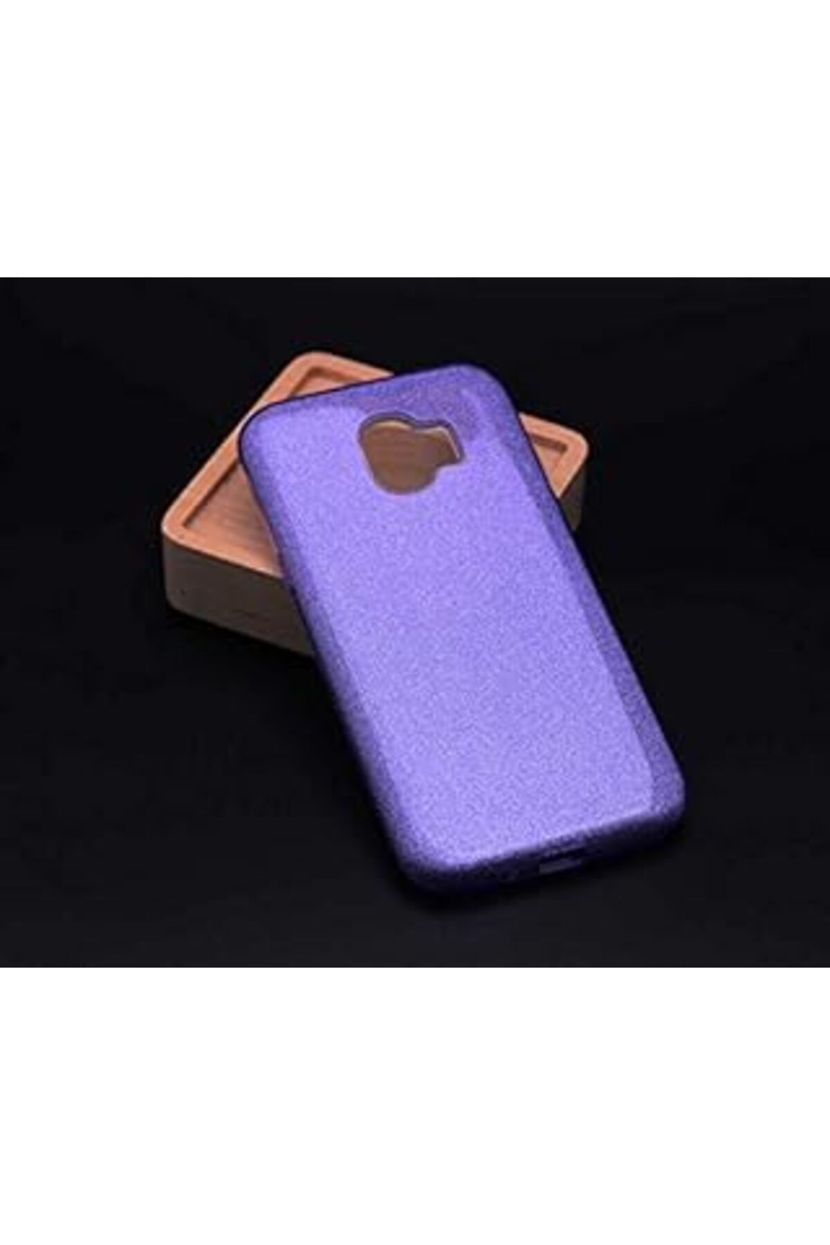 Pazarcan Zore Shining Galaxy J4 Ile Uyumlu Purple Silikon Kapak