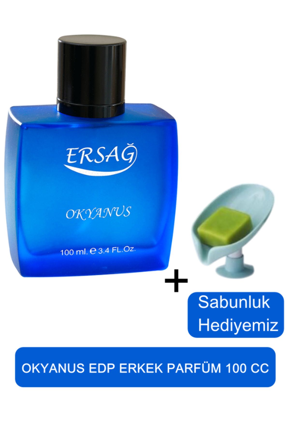 Ersağ Okyanus Erkek Parfüm 100cc - Sabunluk Hediyemiz 1007-06