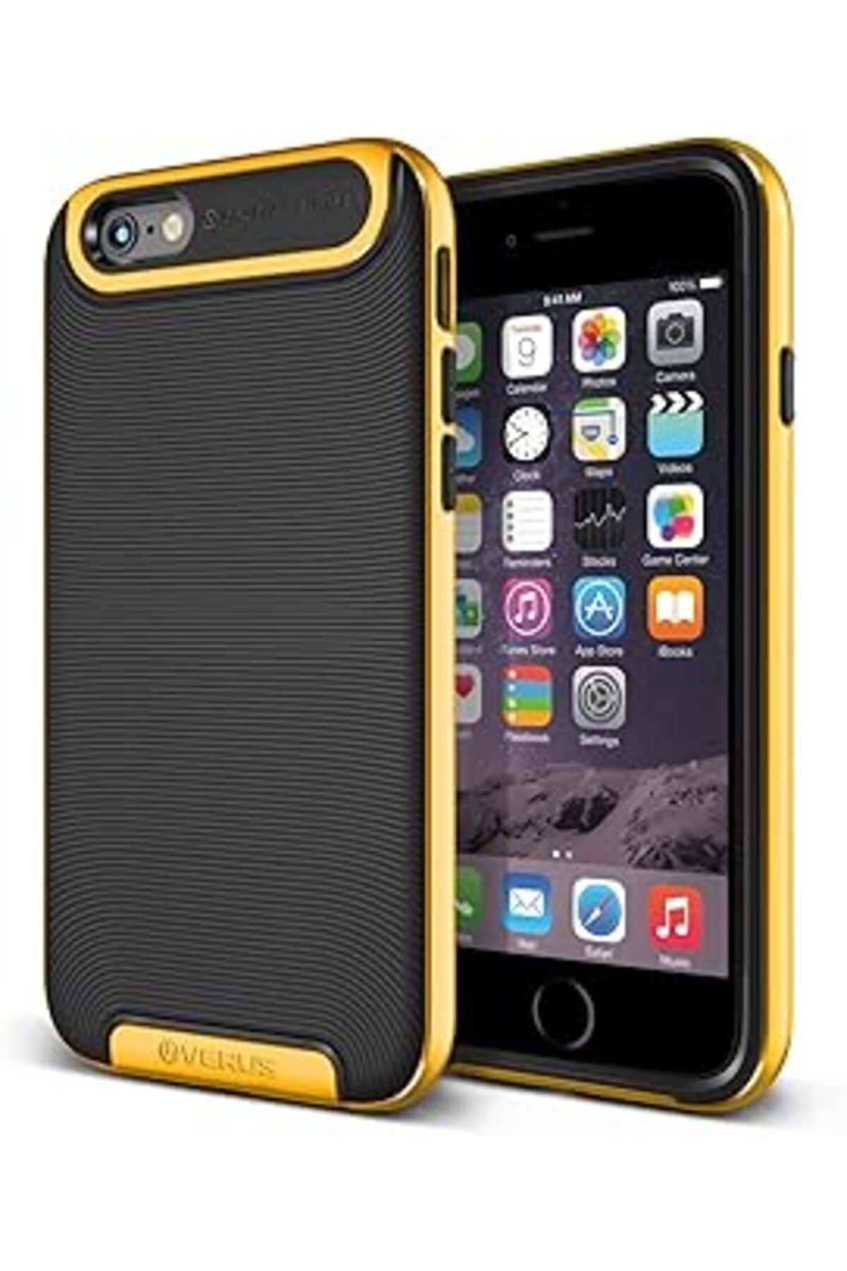 Pazarcan Vrs Design Vrscurip6S Iphone 6 Plus/ 6S Plus Crucial Bumper Kılıf, Arka Kapak Sarı