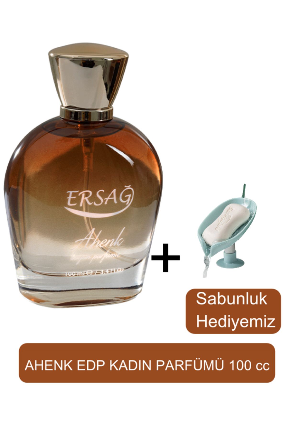 Ersağ Ahenk Kadın Parfüm 100cc - Sabunluk Hediyemiz 5013-08
