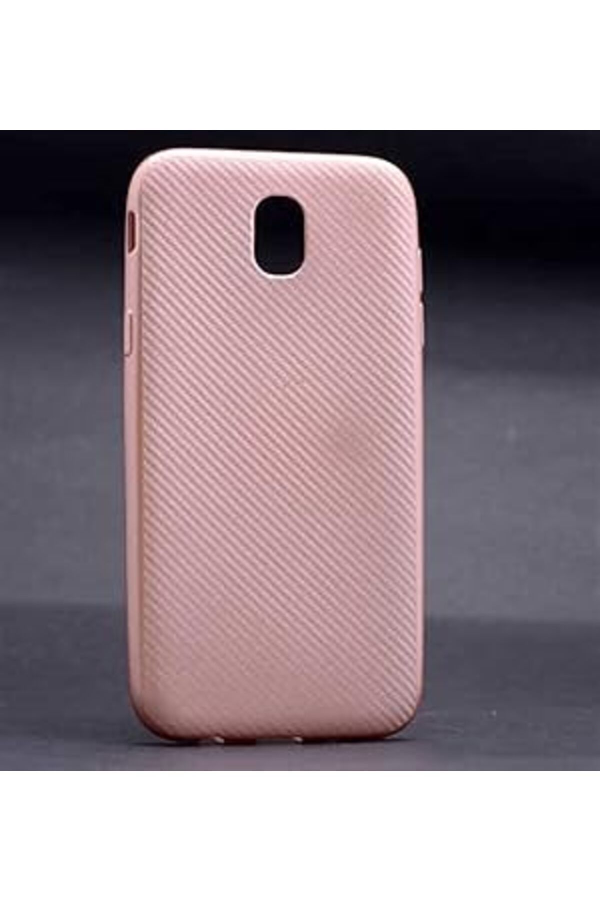 Pazarcan Zore Izore J730 Rose Ile Uyumlu Gold Silikon Kapak