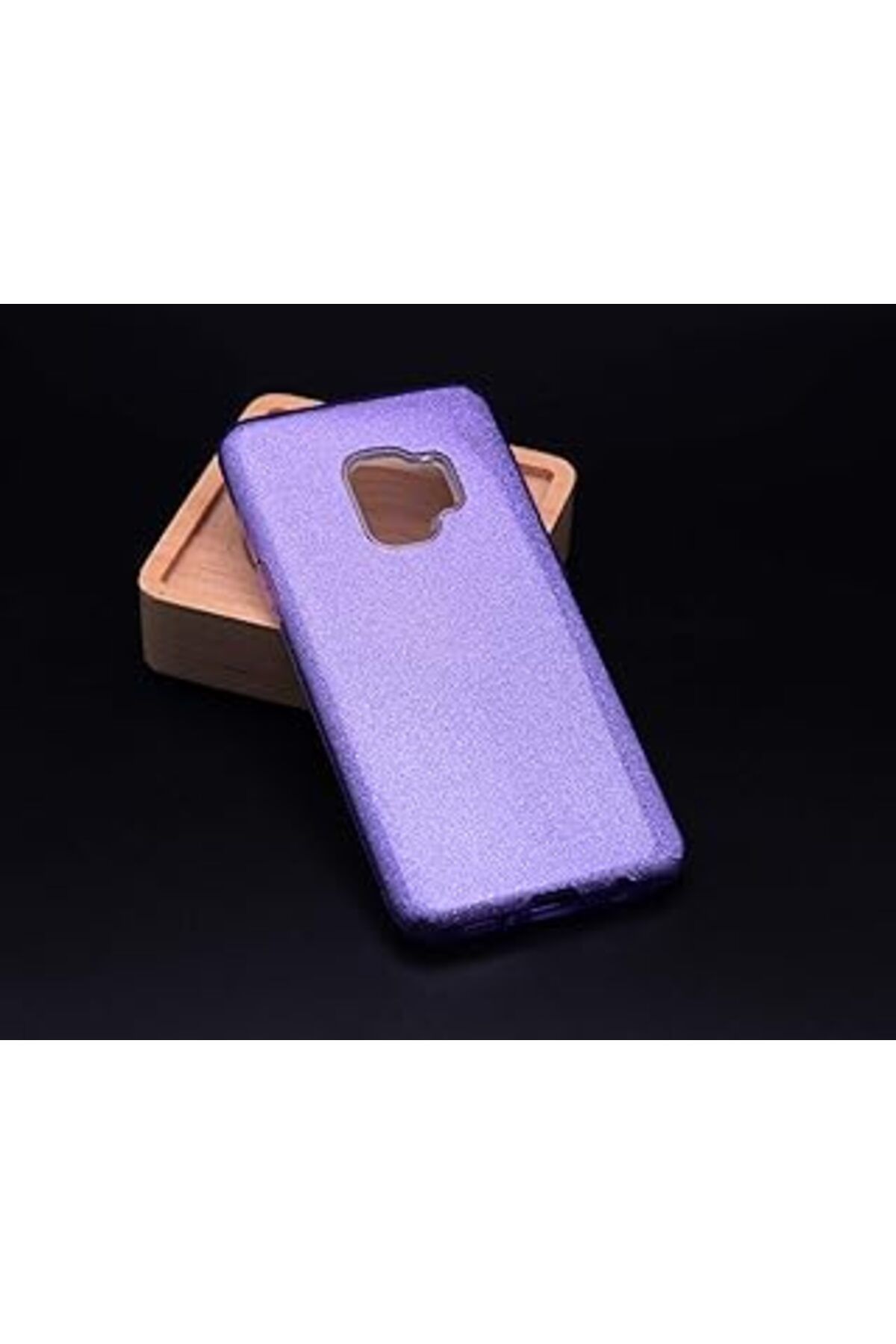 Pazarcan Zore Shining A6 2018 Purple Ile Uyumlu Silikon Kapak