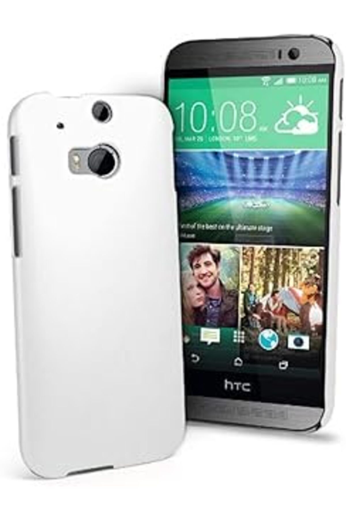 Pazarcan Microsonic Telefon Kılıfı, Premium Slim Htc One M8S, Beyaz