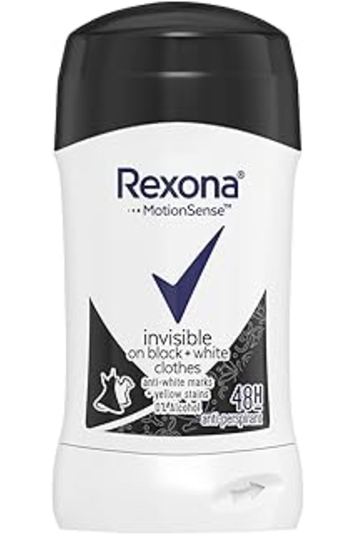 Karachil Rexona Motionsense Kadın Stick Deodorant Invisible On Black+White Clothes 48 Saat Etkili 50 G