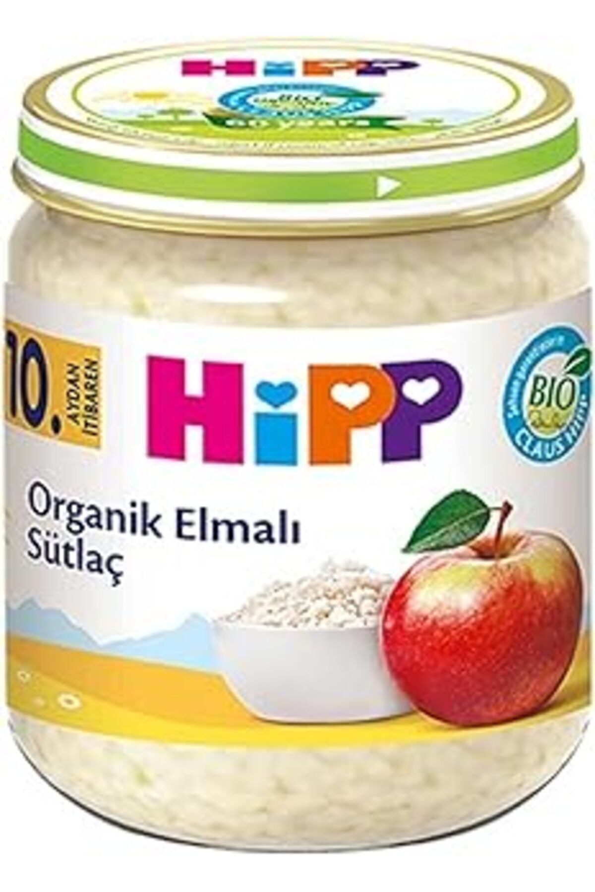 Qedii Hipp Organik Elmalı Sütlaç 200 Gr 1 Paket(1 X 200 G)