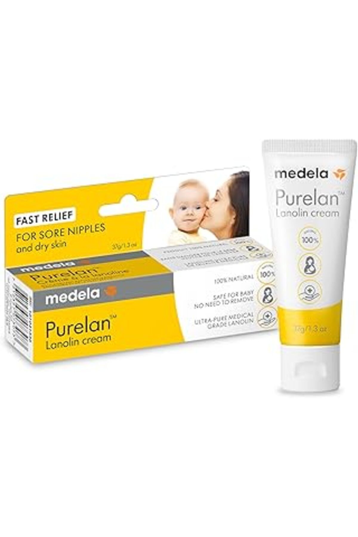 Qedii Medela Purelan Lanolin Göğüs Ucu Kremi 37 G