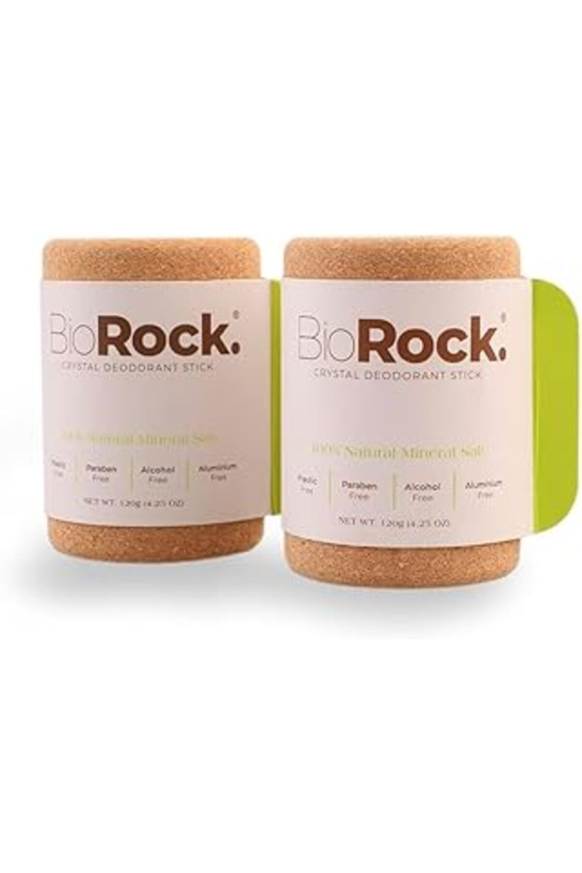 Karachil Biorock Crystal Deodorant Stick 120 gr Yedek Crystal Refill Plastiksiz Doğa Dostu 2’li Ekonomik Se