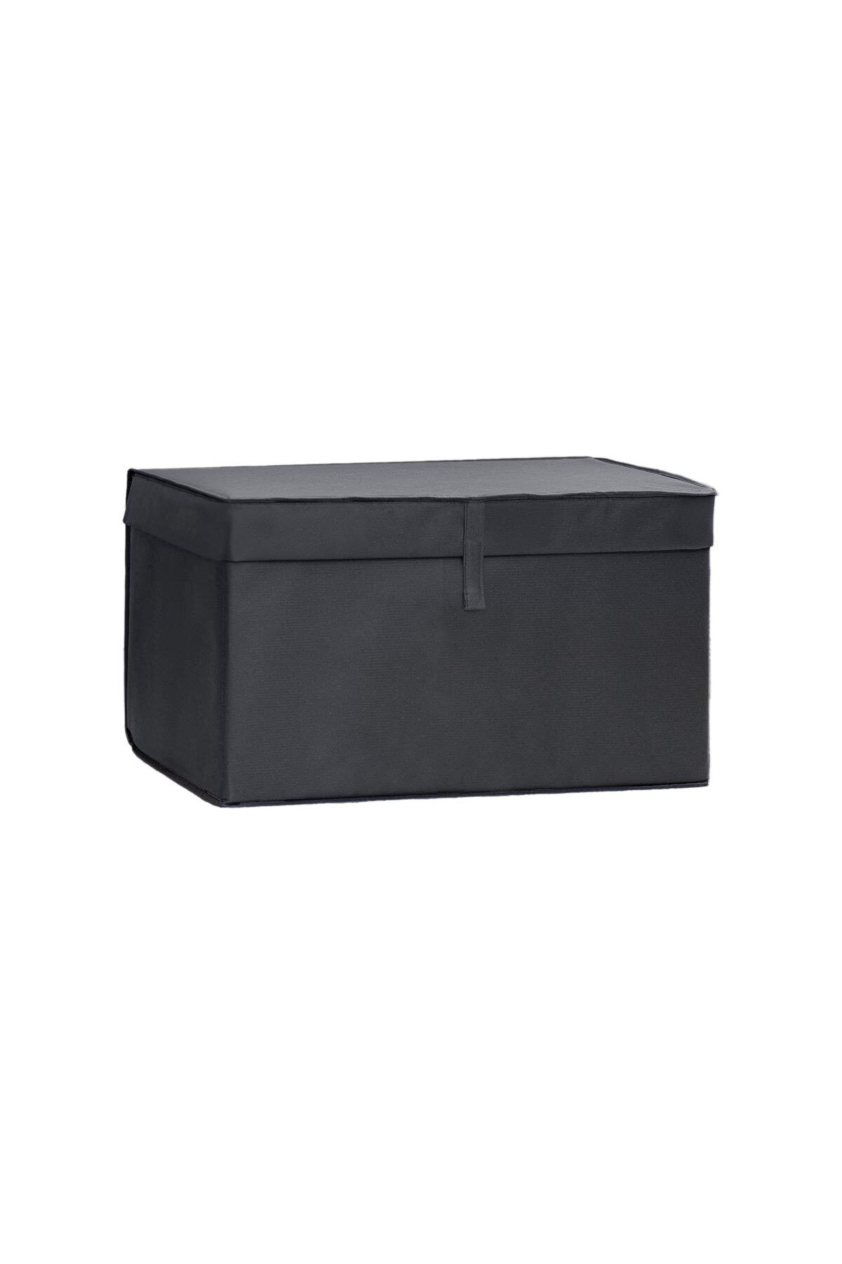FORSACE-2 Pieces Multi-Purpose Laundry Storage Organizing Etc. Bin Box Maxi 50X40X30 cm Anthracite 2
