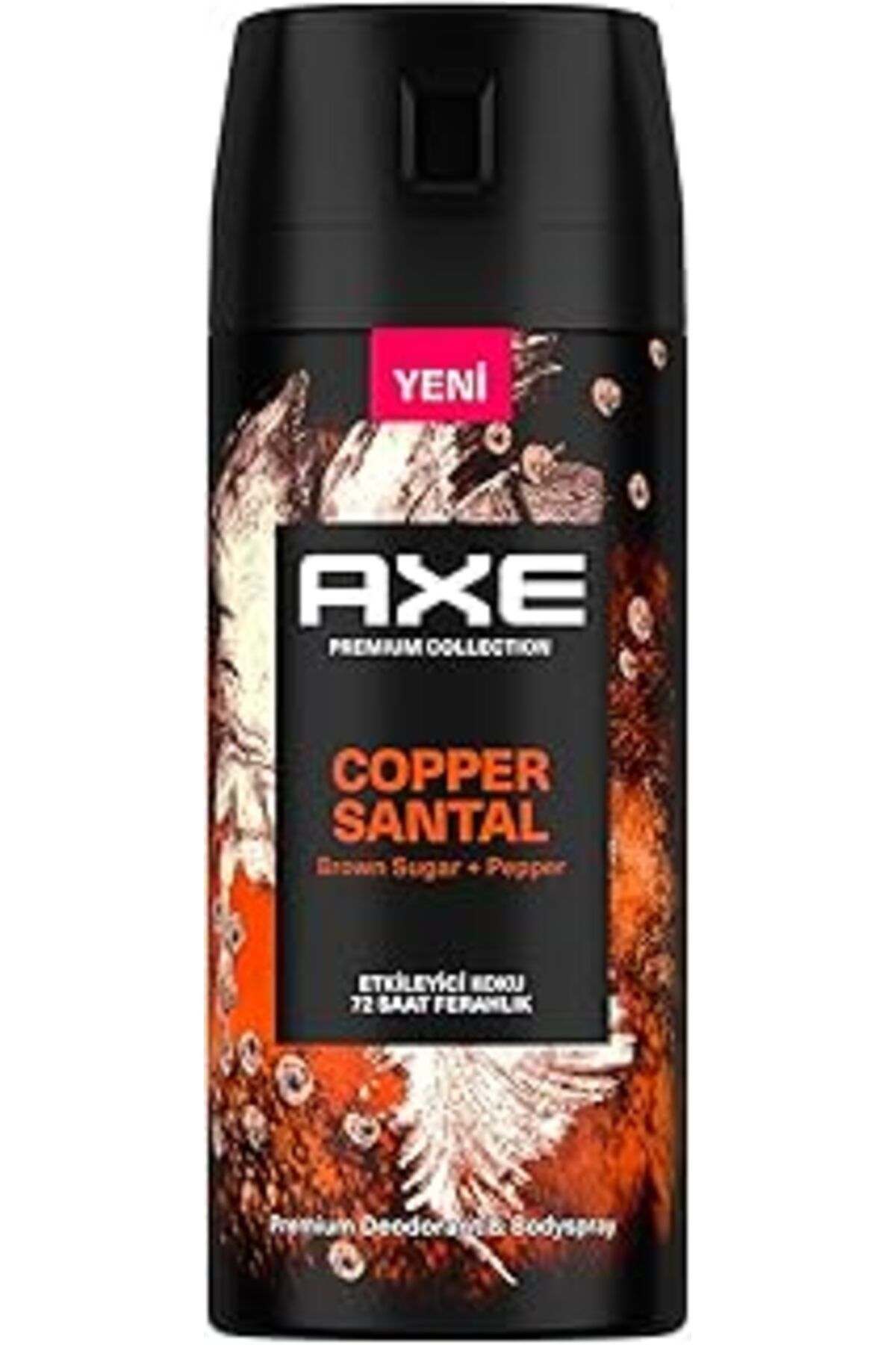 Karachil Axe Premium Collection Erkek Sprey Deodorant Copper Santal 150 Ml