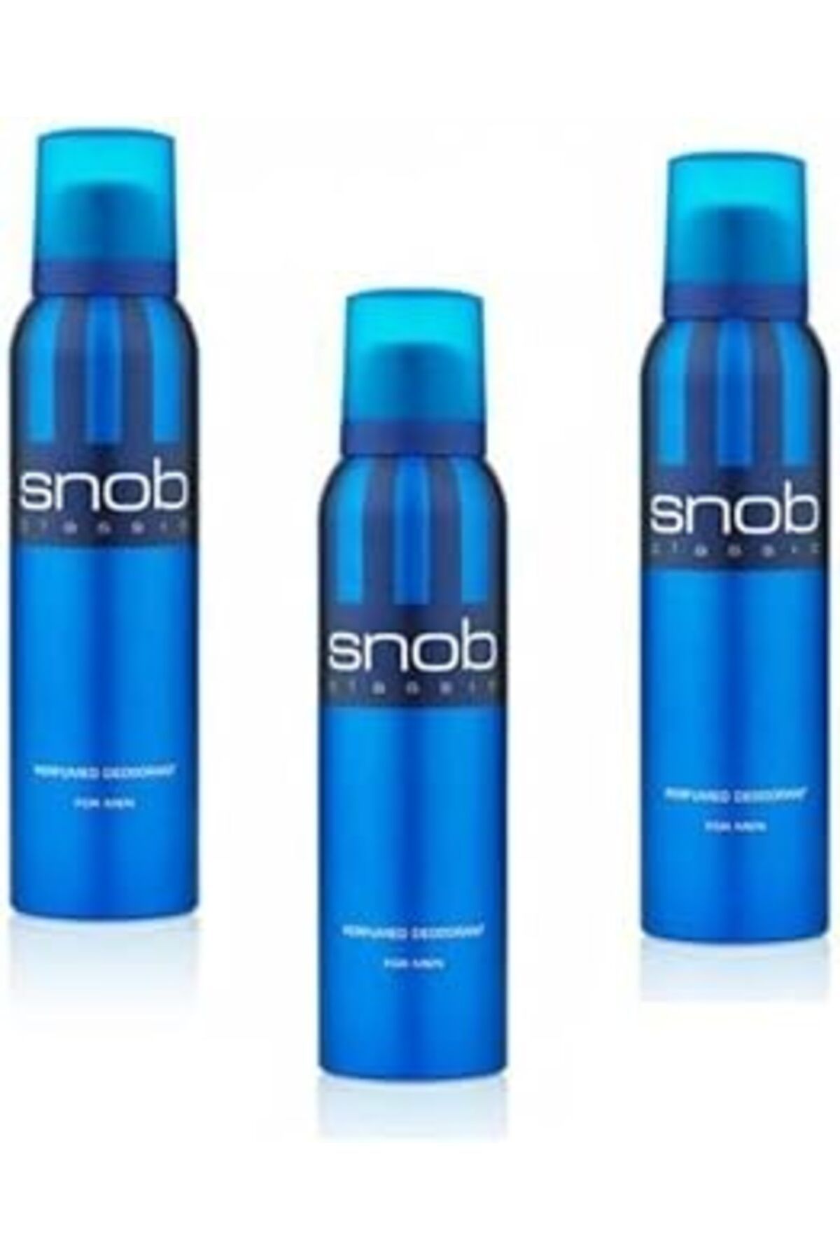 Karachil Snob For Men Classic Deodorant 150Ml X 3 Adet