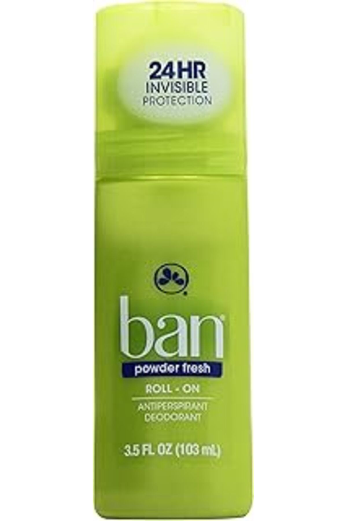 Karachil Ban Invisible Roll On Antiperspirant Deodorant Powder Fresh 3.5 Fl Oz 103 Ml