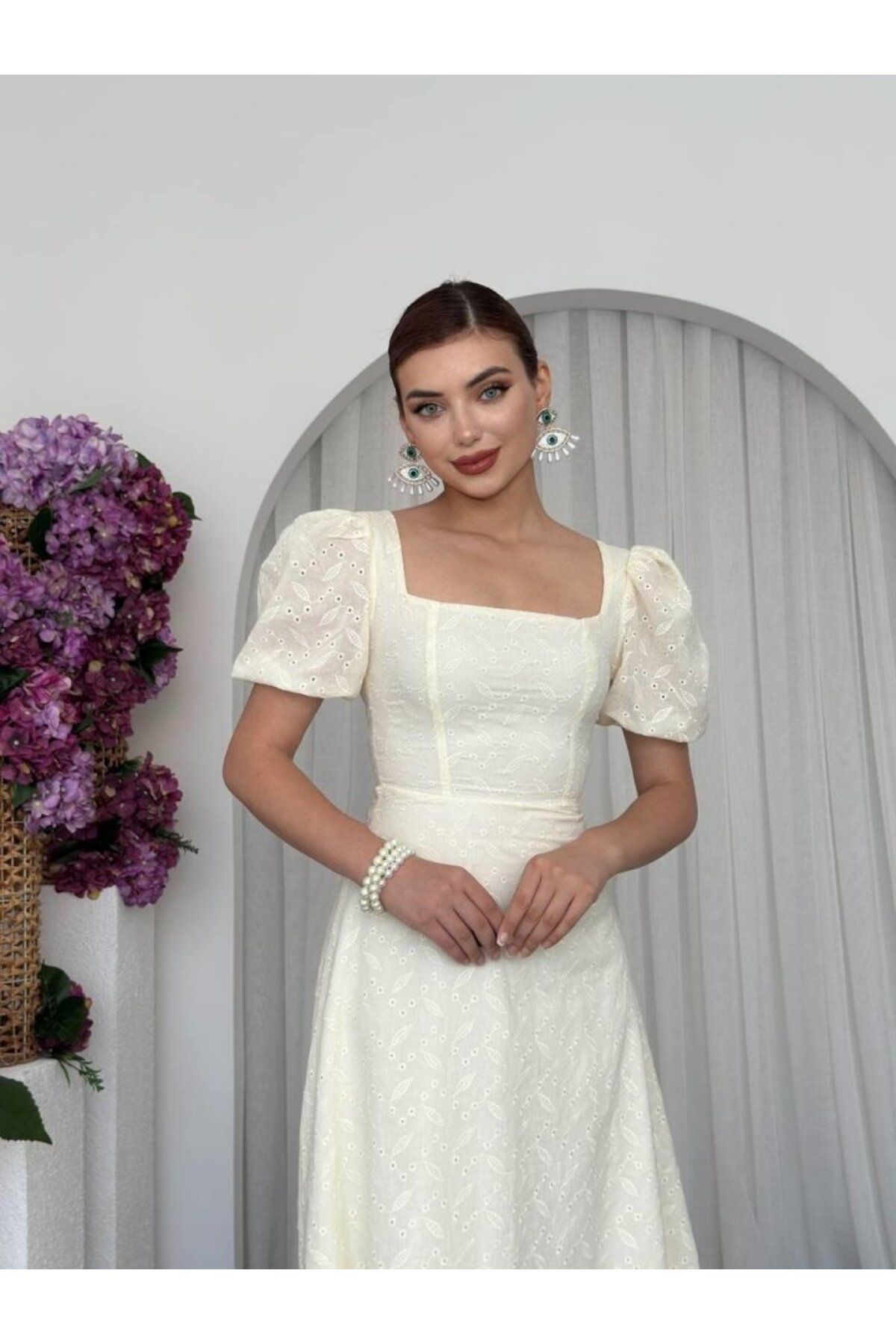 velmorafashion Lına Midi Elbise