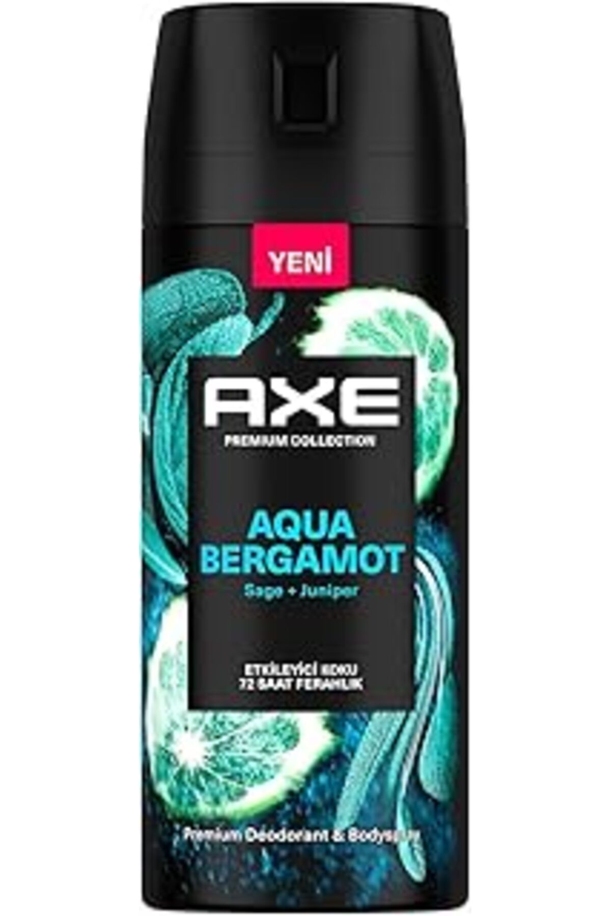Karachil Axe Premium Collection Erkek Sprey Deodorant Aqua Bergamot 150 Ml