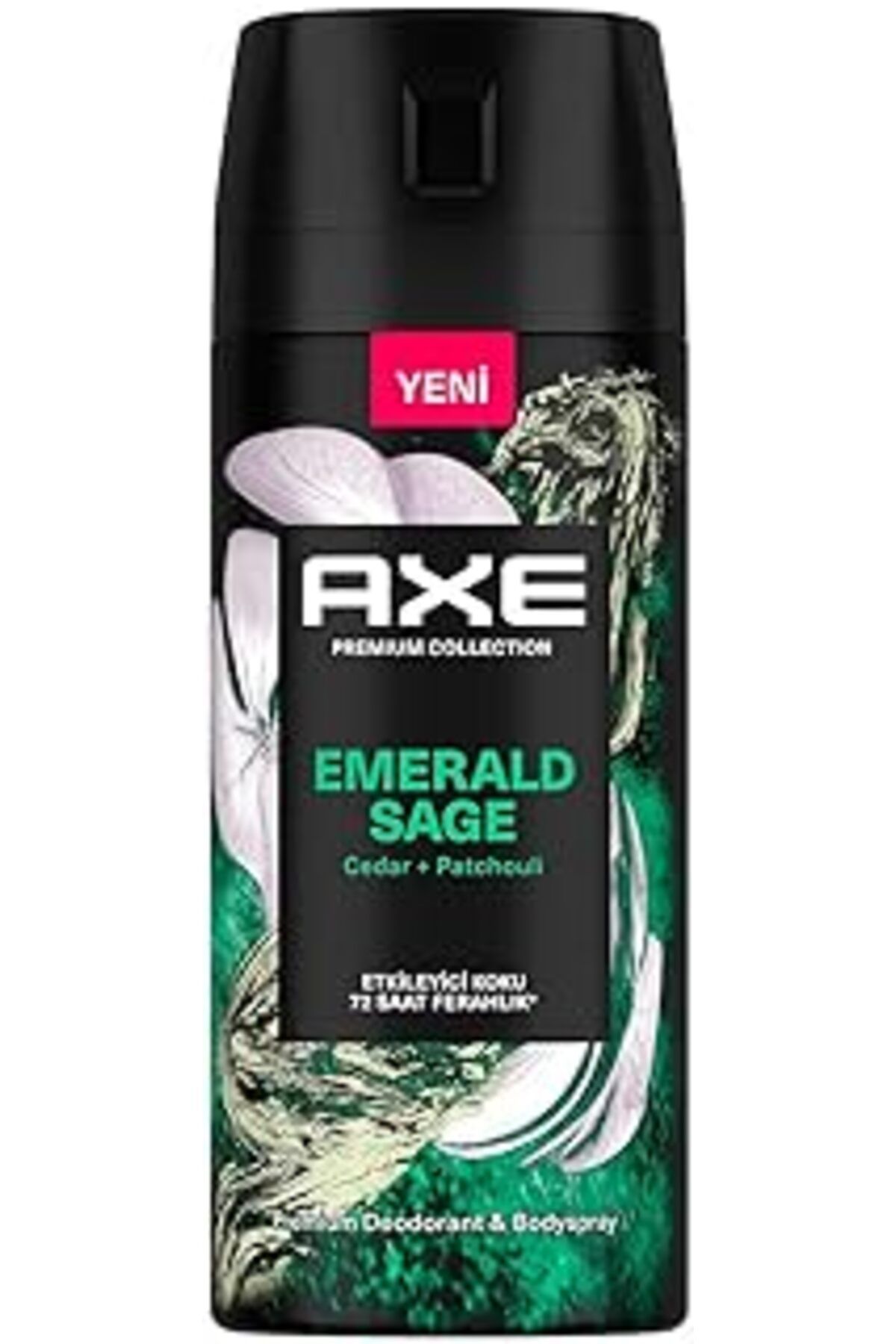 Karachil Axe Premium Collection Erkek Sprey Deodorant Emerald Sage 150 Ml