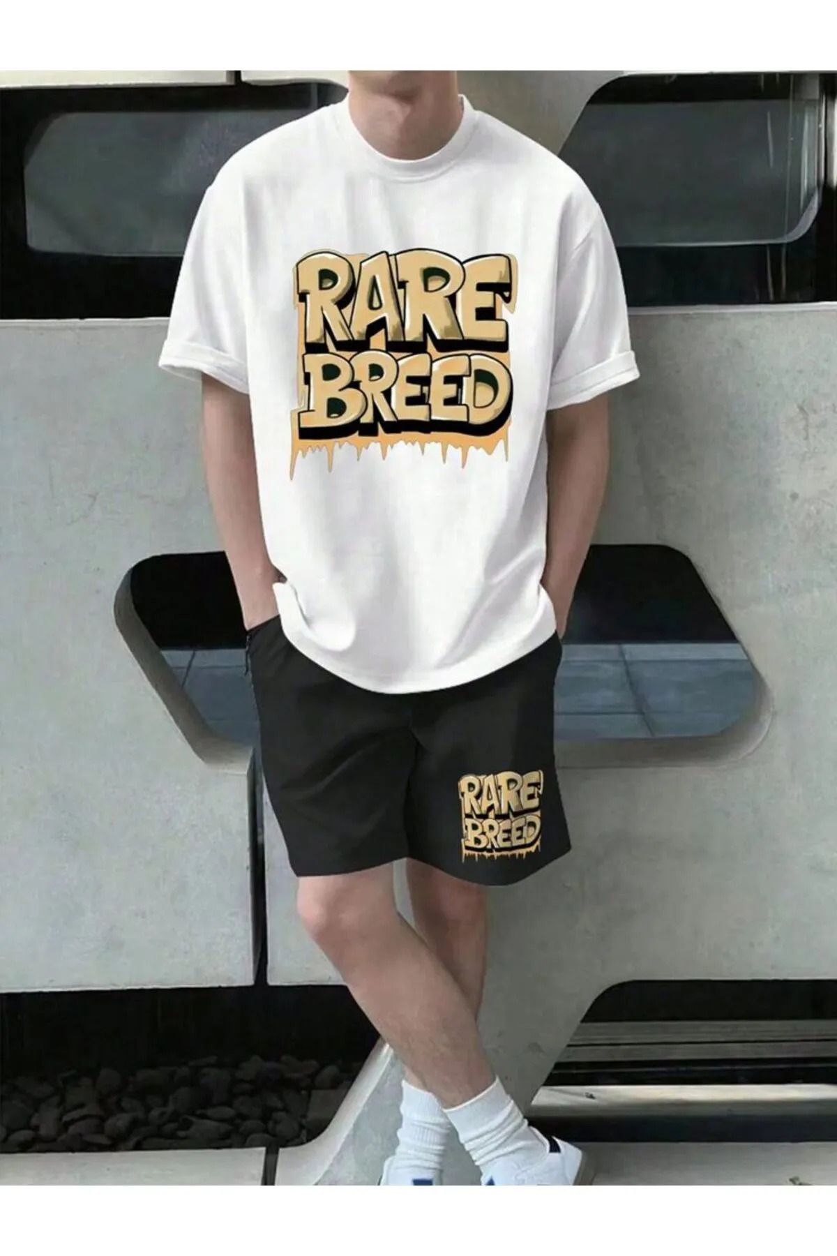 ROYAL FASHİON Rare Breed Baskılı %100 Pamuk Alt-Üst Takım