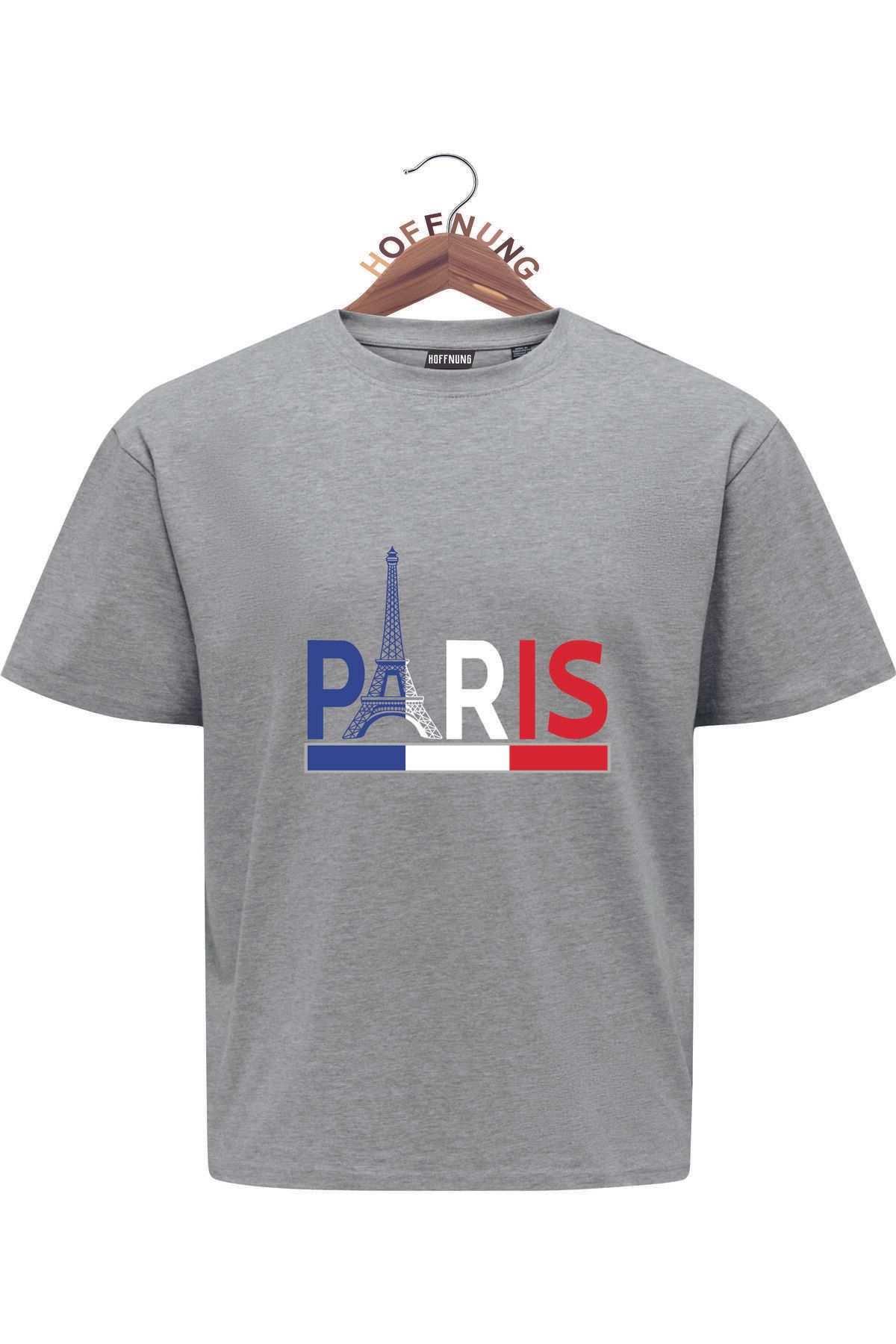 HOFFNUNG T SHIRT PARIS EIFFEL TOWER oversize