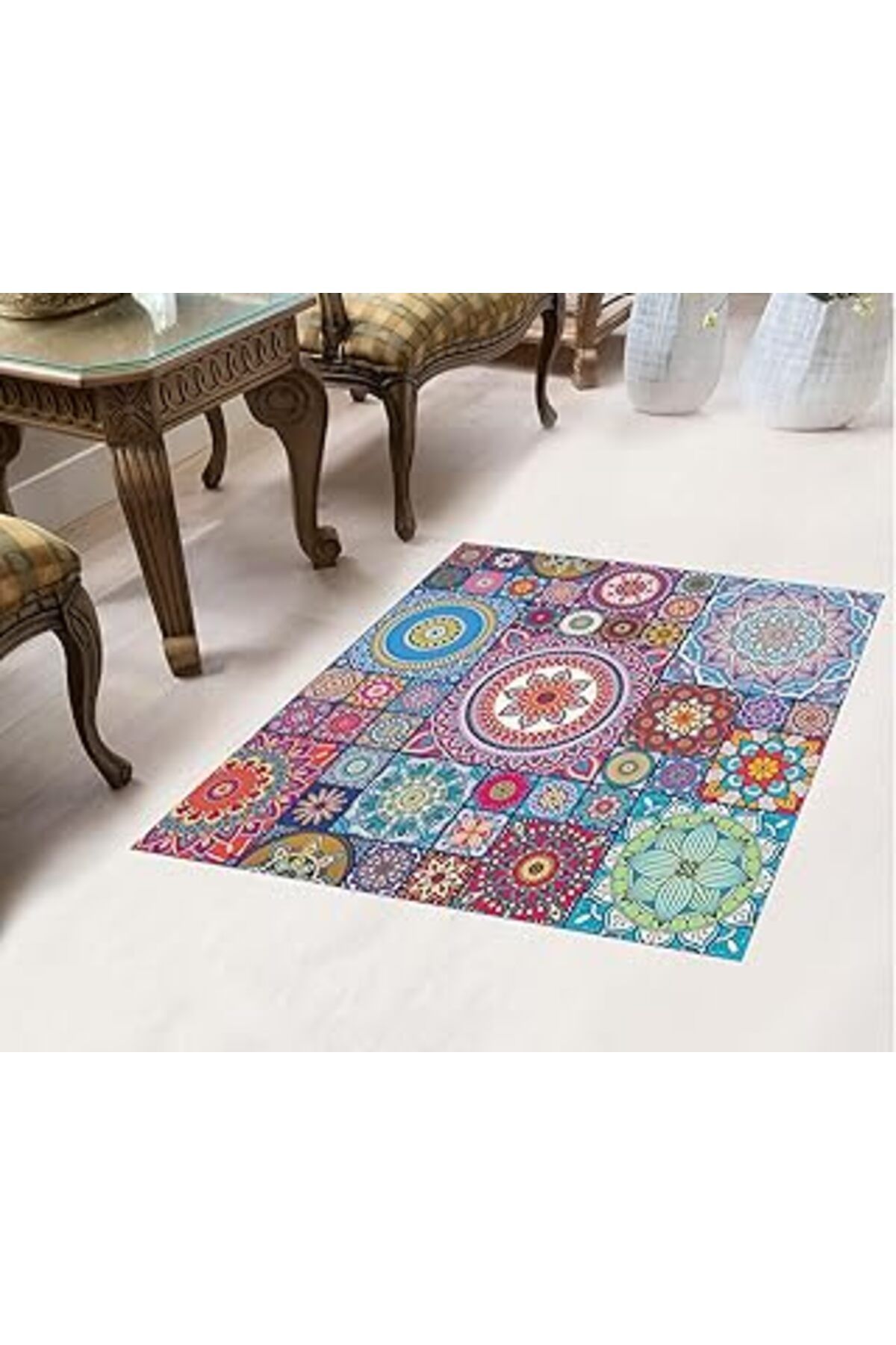 Karachil Stickerart Yer Kaplama Zemin Kaplama Folyosu Dekoratif Folyo 65X65 Cm 1.Model