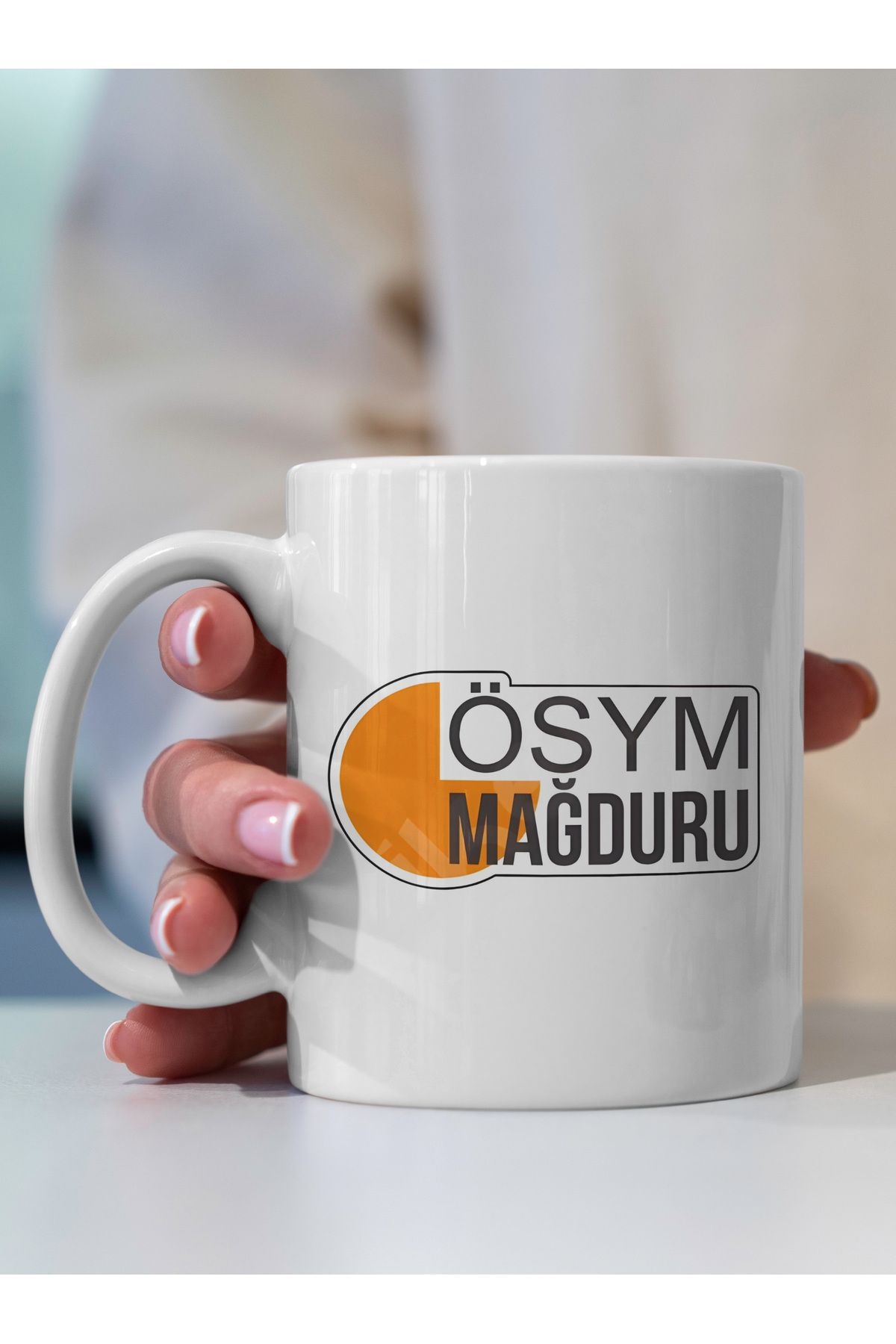 Ayabak Kupa Bardak - ÖSYM Mağduru Desenli Kupa Bardak - Hediyelik Kupa Bardak