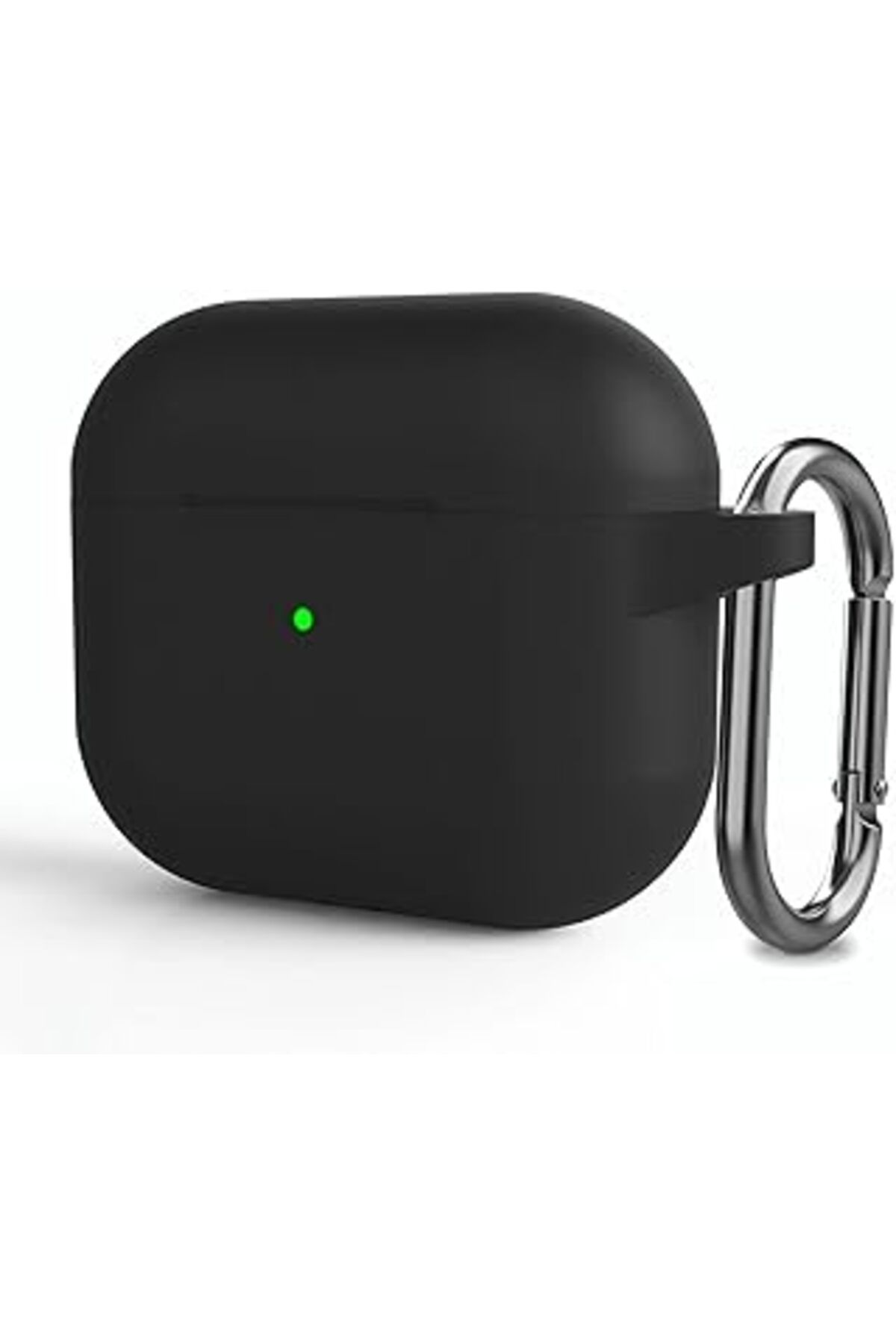 Pazarcan Microsonic 3 Askılı Kılıf Mat Silikon Siyah [airpods 3 Ile Uyumlu Kılıf - Siyah]