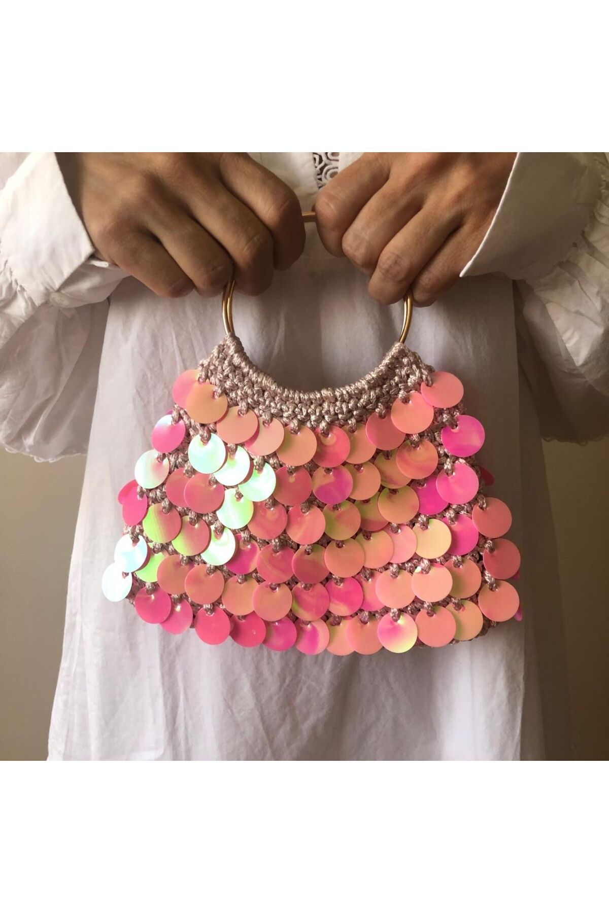 ByLily Pull, Payetli Çanta. Düğün, Nişan, Şık Geceler için İdeal
