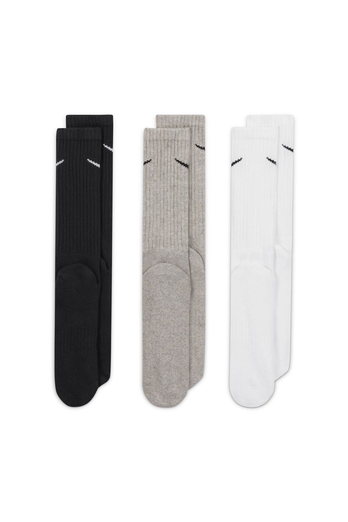Nike-U Nk V Cush Crew - 3P Value XL XL INTL 4
