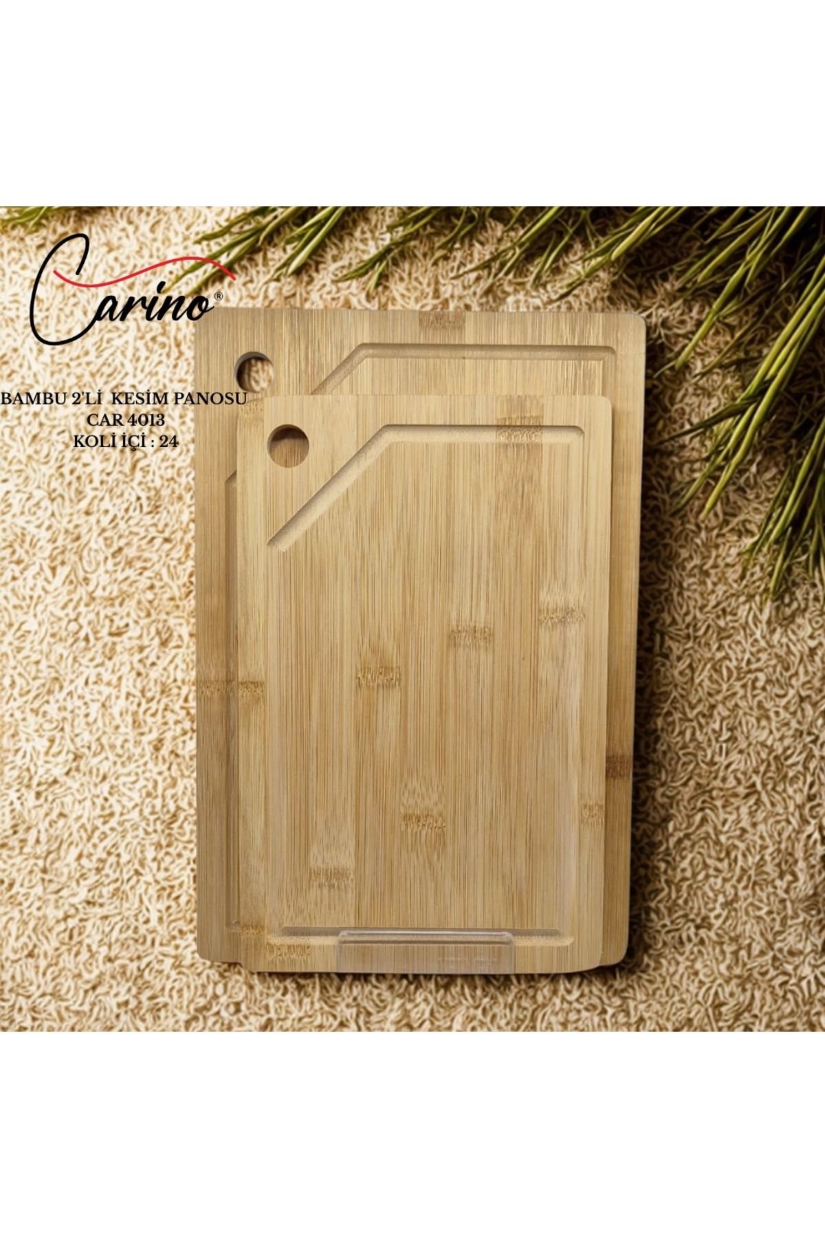 Carino 2 Lİ BAMBU KESİM PANOSU