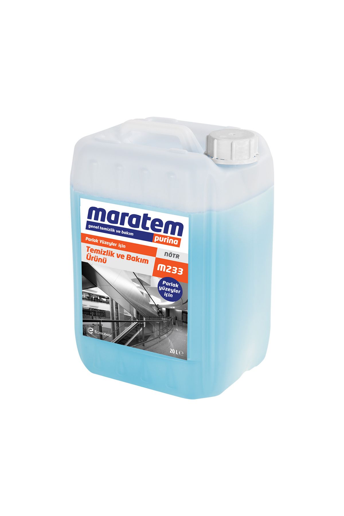 Maratem M-233 ALKOL BAZLI YÜZEY TEMİZLEYİCİ 20 LT