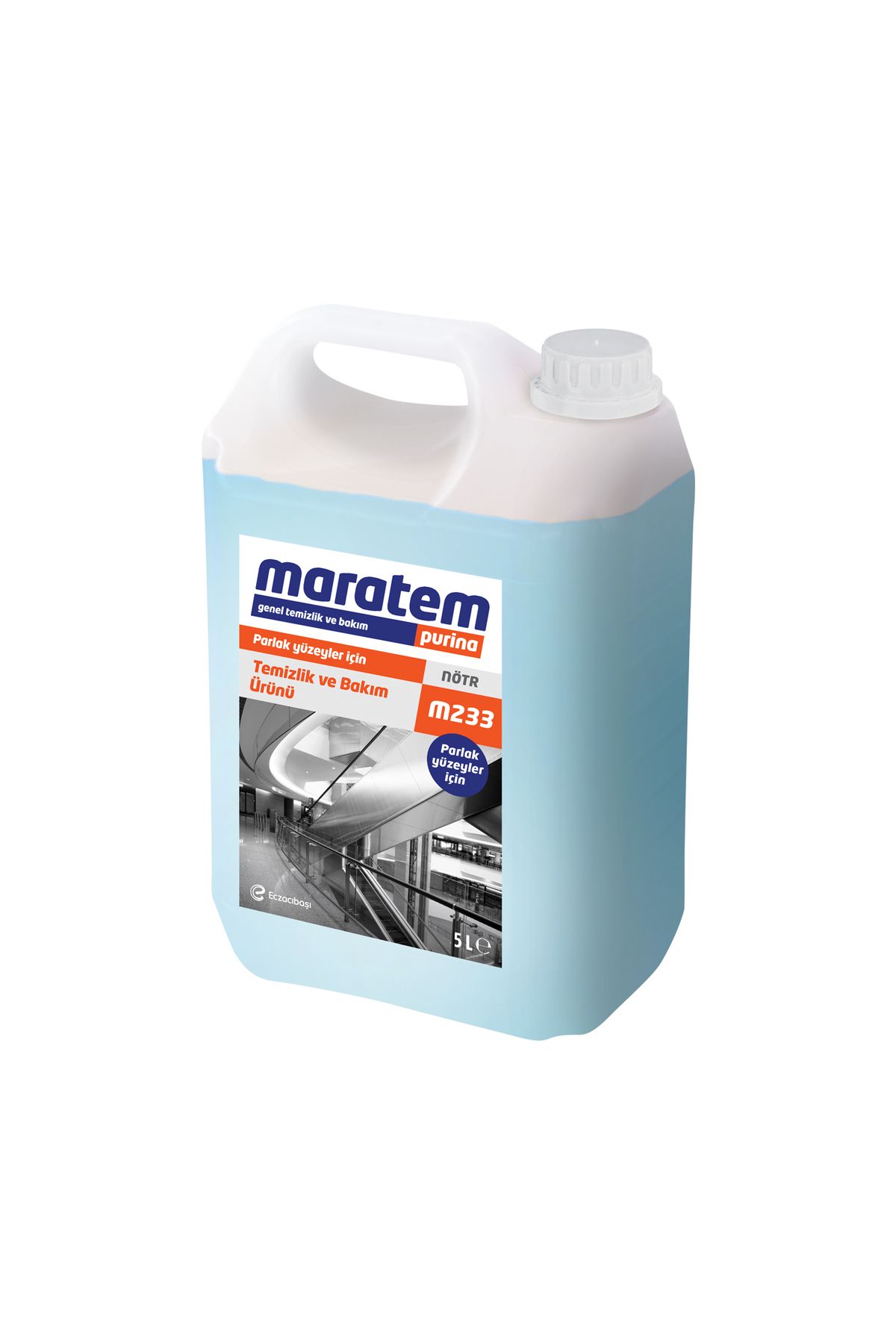 Maratem M-233 ALKOL BAZLI YÜZEY TEMİZLEYİCİ 5 LT