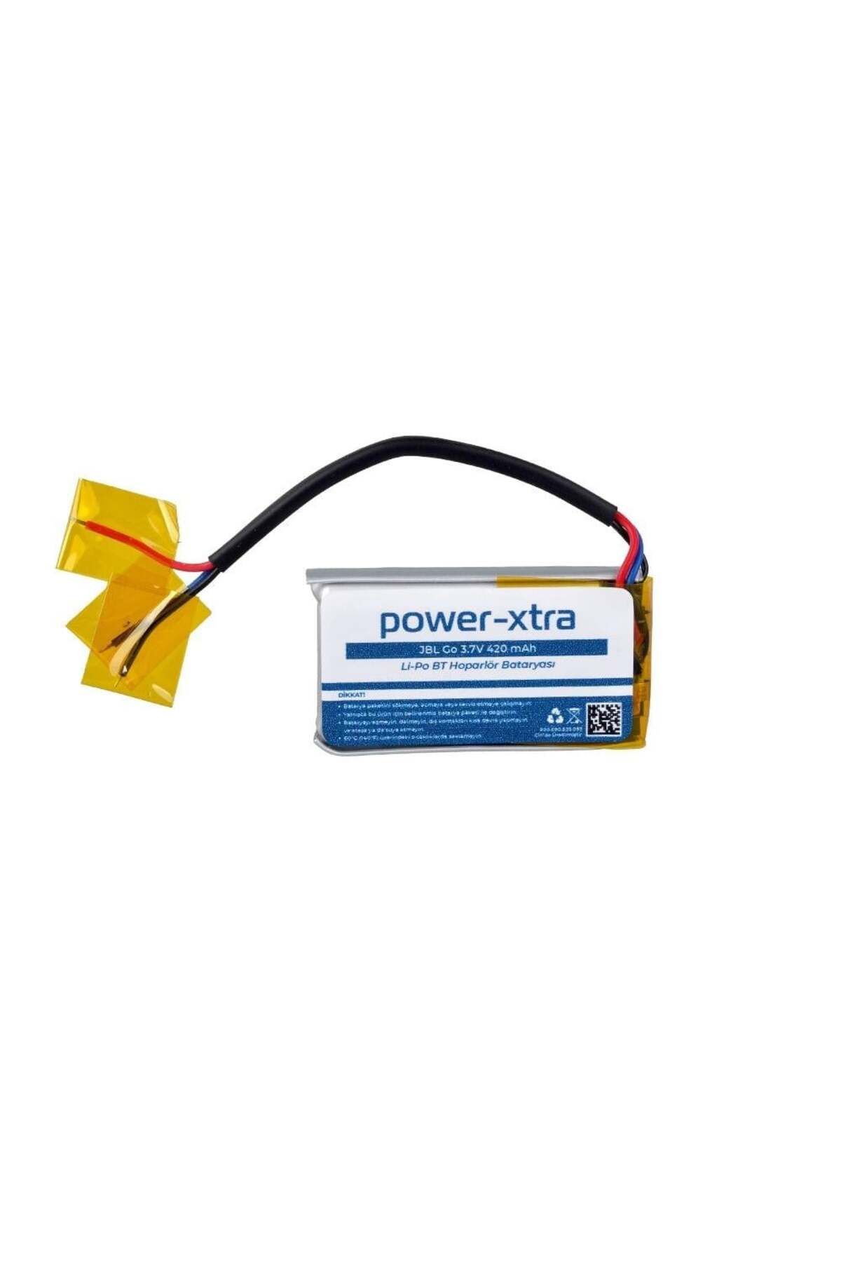 POWER-XTRA - JB L Go - 3.7V 420mAh Li-po Hoparlör Bataryası