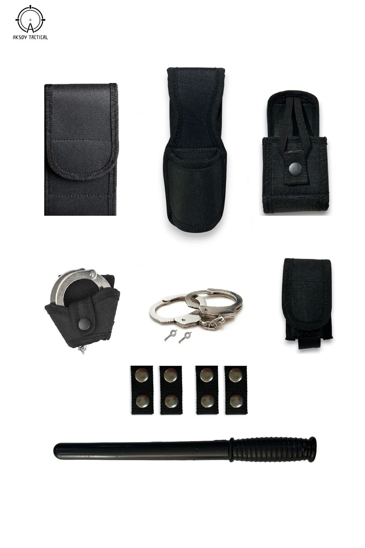a+ aksoy tactical Palaska Uyumlu Aksesuar Setleri Özel Güvenlik-Polis