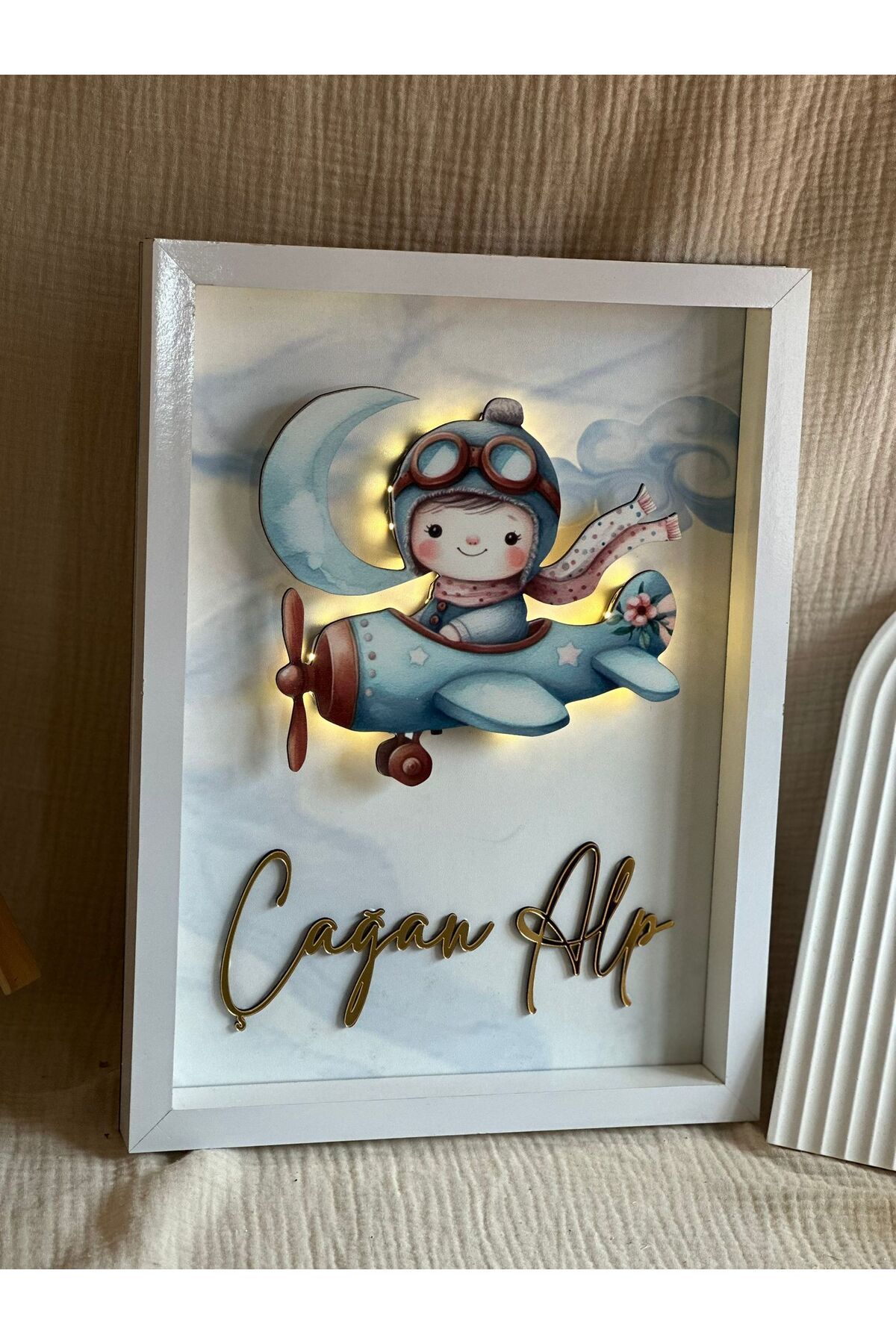 ELF LAZER Bebek Kapı ve Duvar Süsü