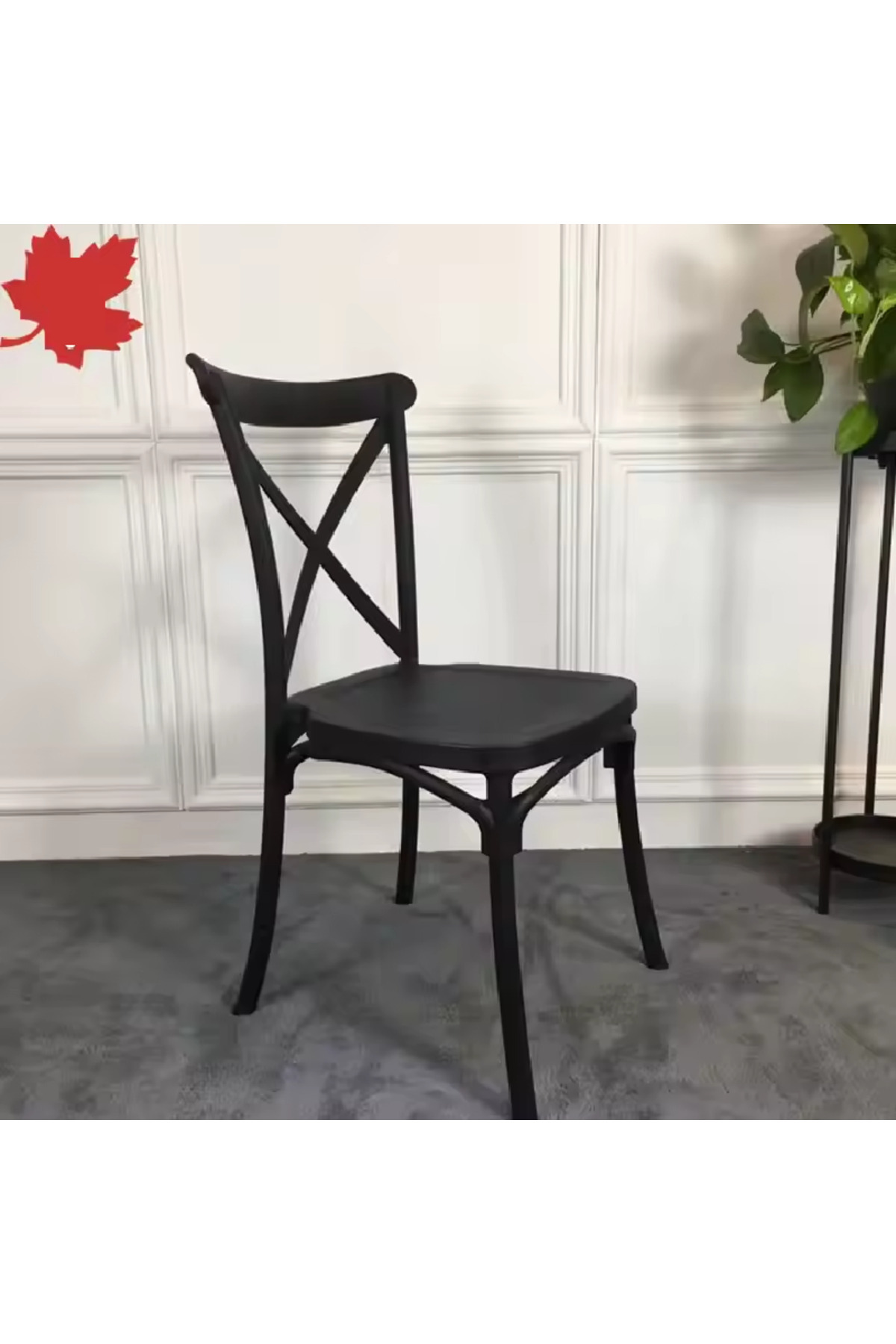 rexa-Style Plastic Stacking Stool – Minimalist Design for Home & Office Use 3