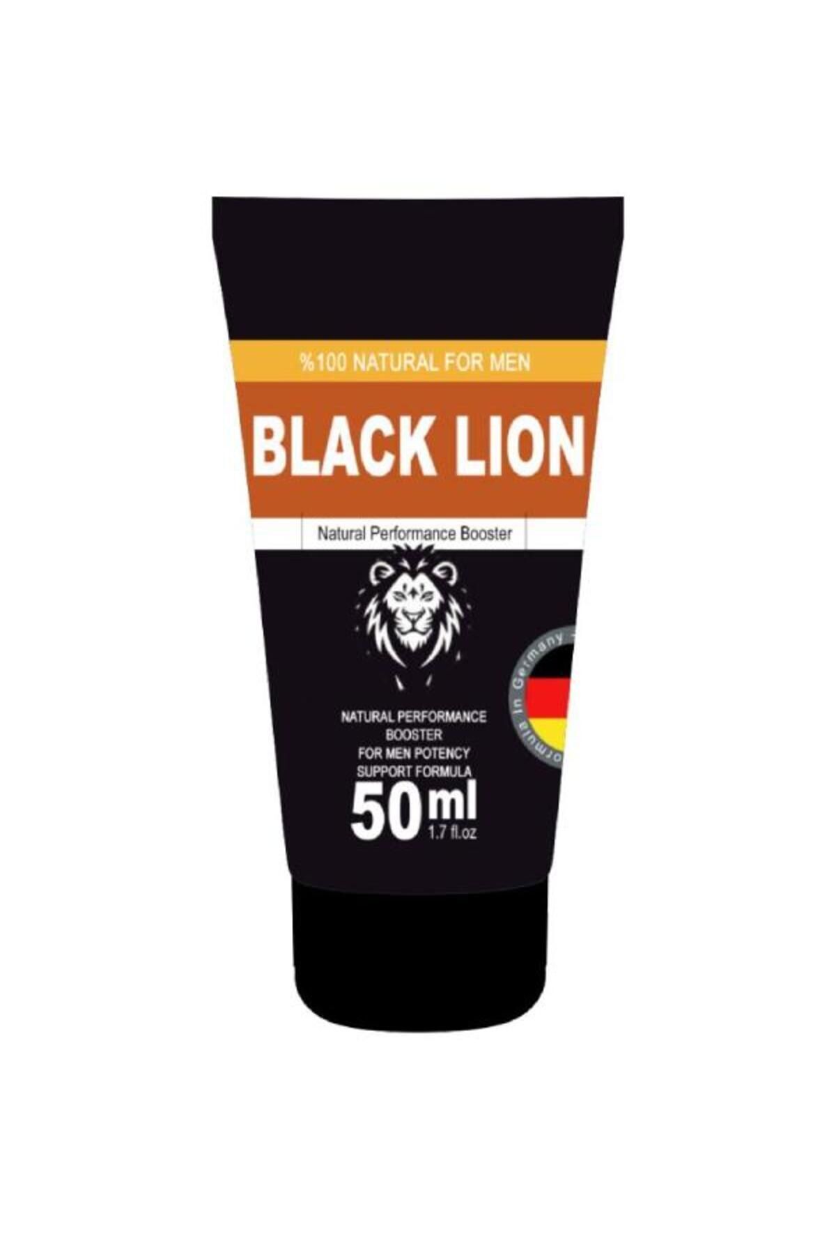 Vemora Black Lion Men Booster Cream For Men Er.kek Için Ser.tleş.tirici Kremi 50 ml
