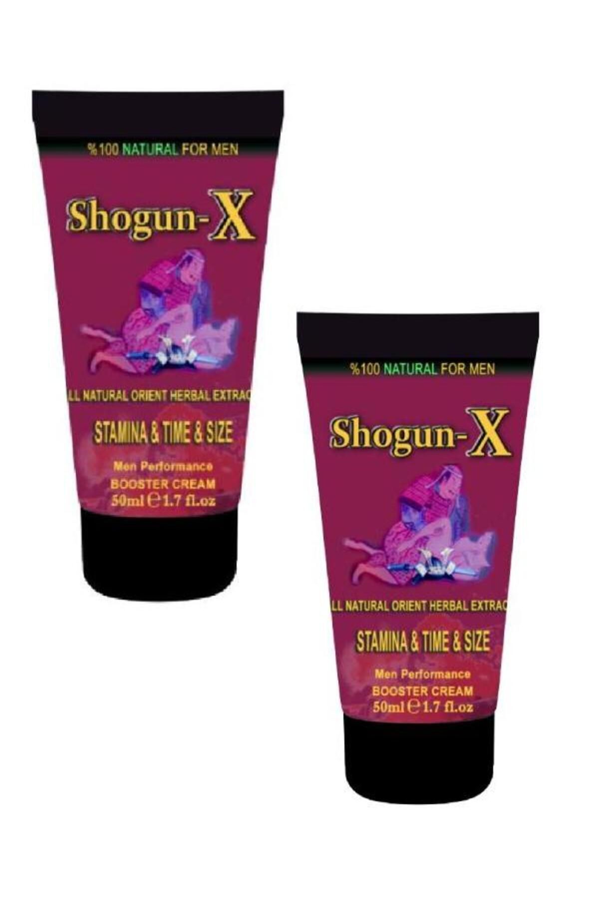 Vemora Shogun -x Extra Cream Erk.eklere Özel Geci.kt.irici Ser.tleş.tirici Büy.ütücü Kremi 50ml X 2 Adet