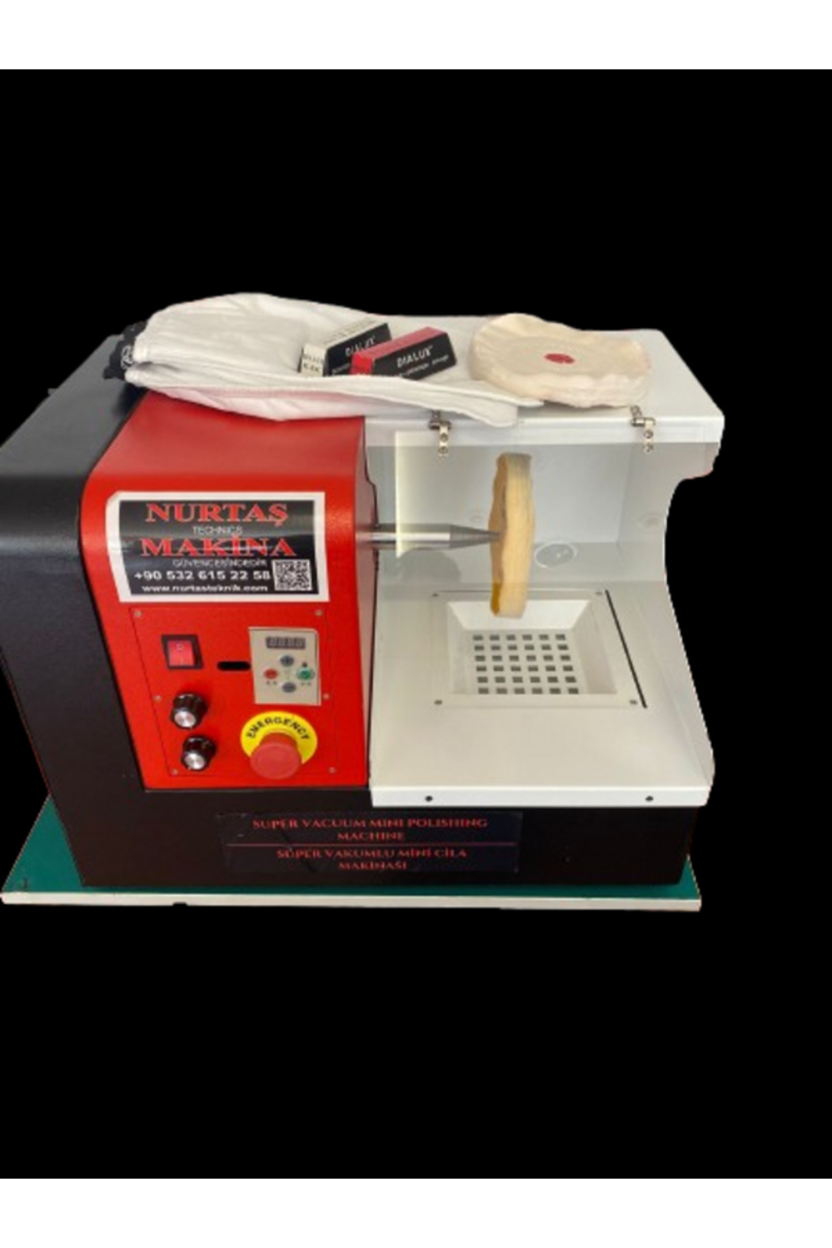 Nurtaş Kuyumculuk ve Makine Süper Vakumlu Cila Makinesi